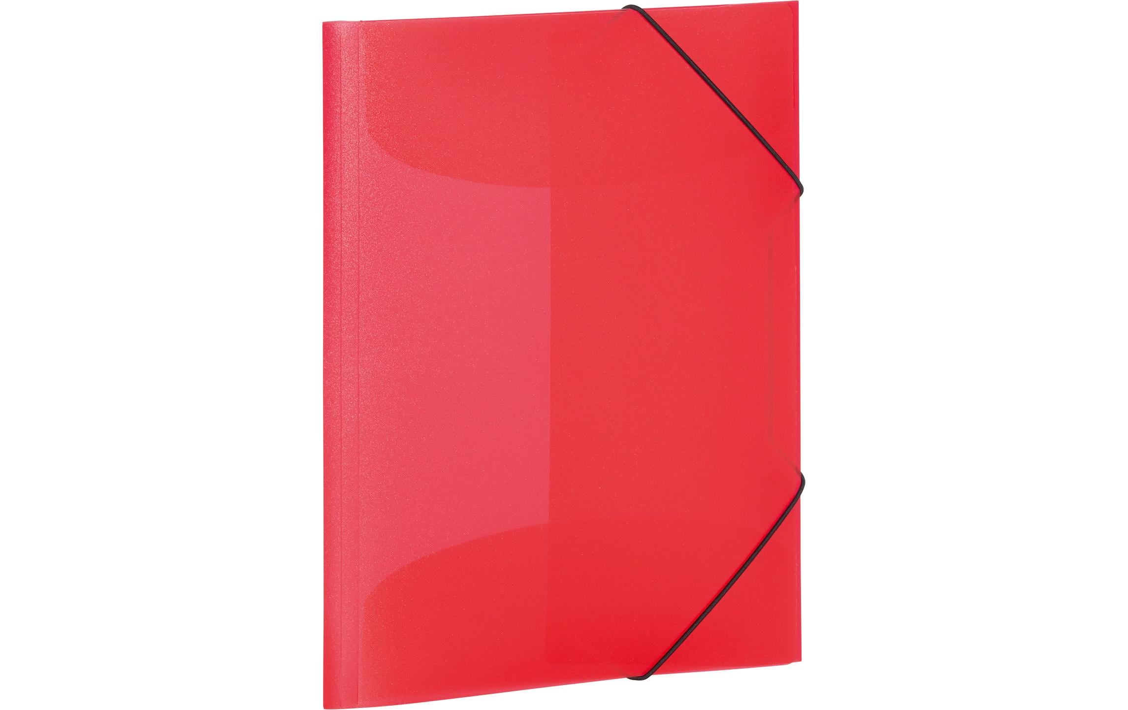HERMA Sammelmappe A4 PP transluzent Rot