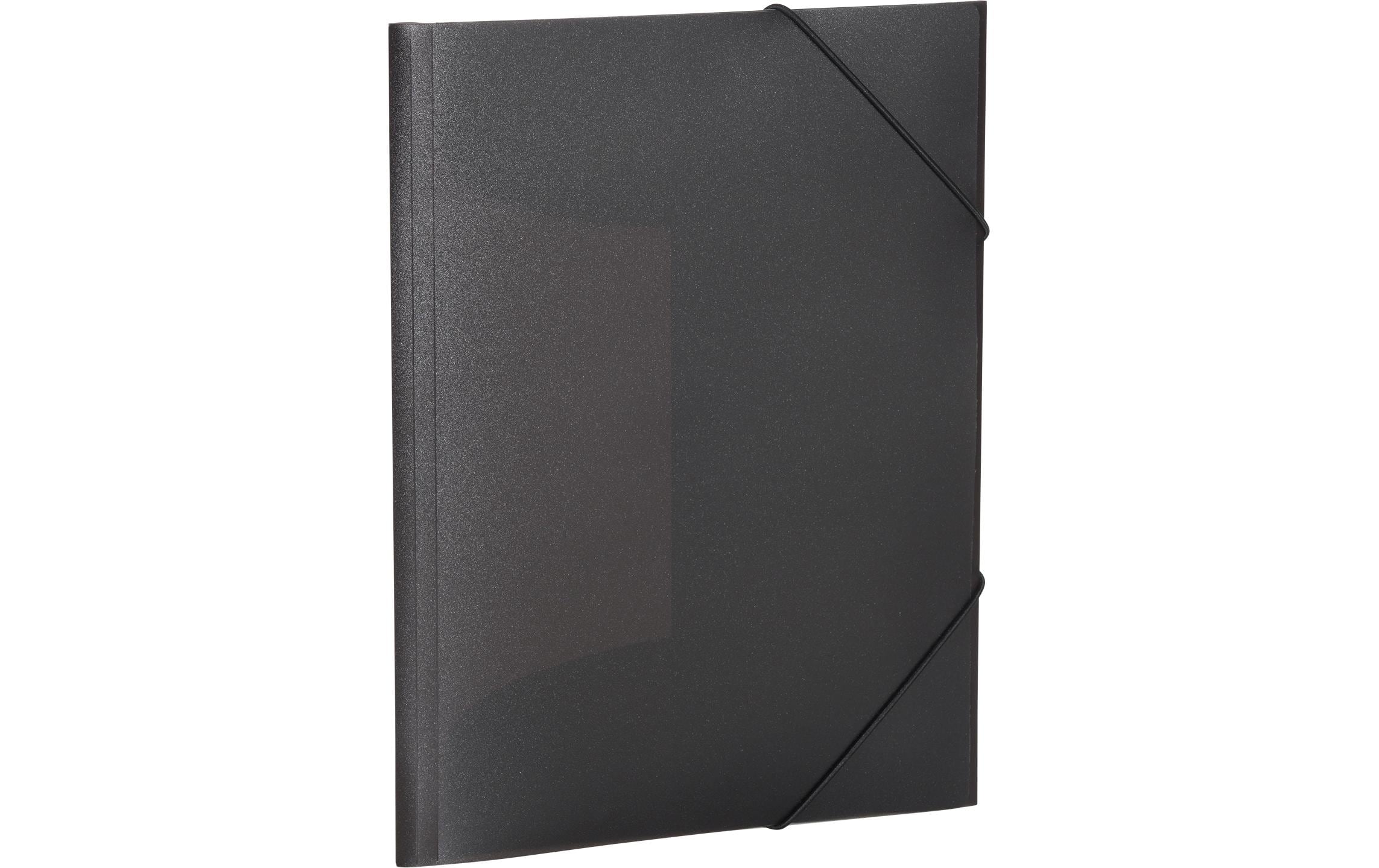 HERMA Sammelmappe A4 PP transluzent Schwarz