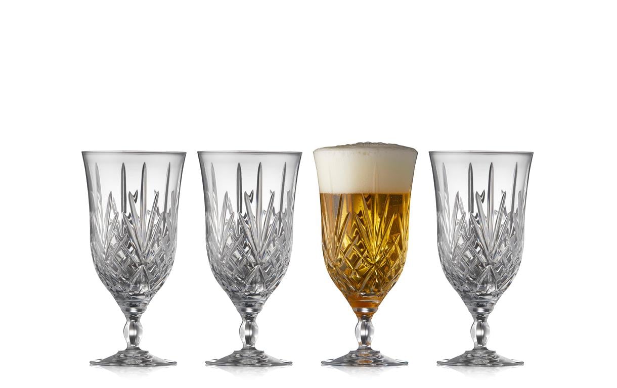 Lyngby Bierglas Melodia 4 Stück, 40 cl