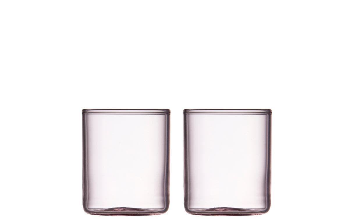 Lyngby Schnapsglas Torino Pink, 2 Stück, 5.5 cl