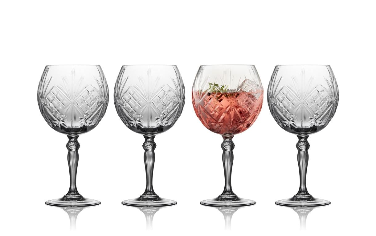 Lyngby Gin Glas Melodia 4 Stück, 65 cl