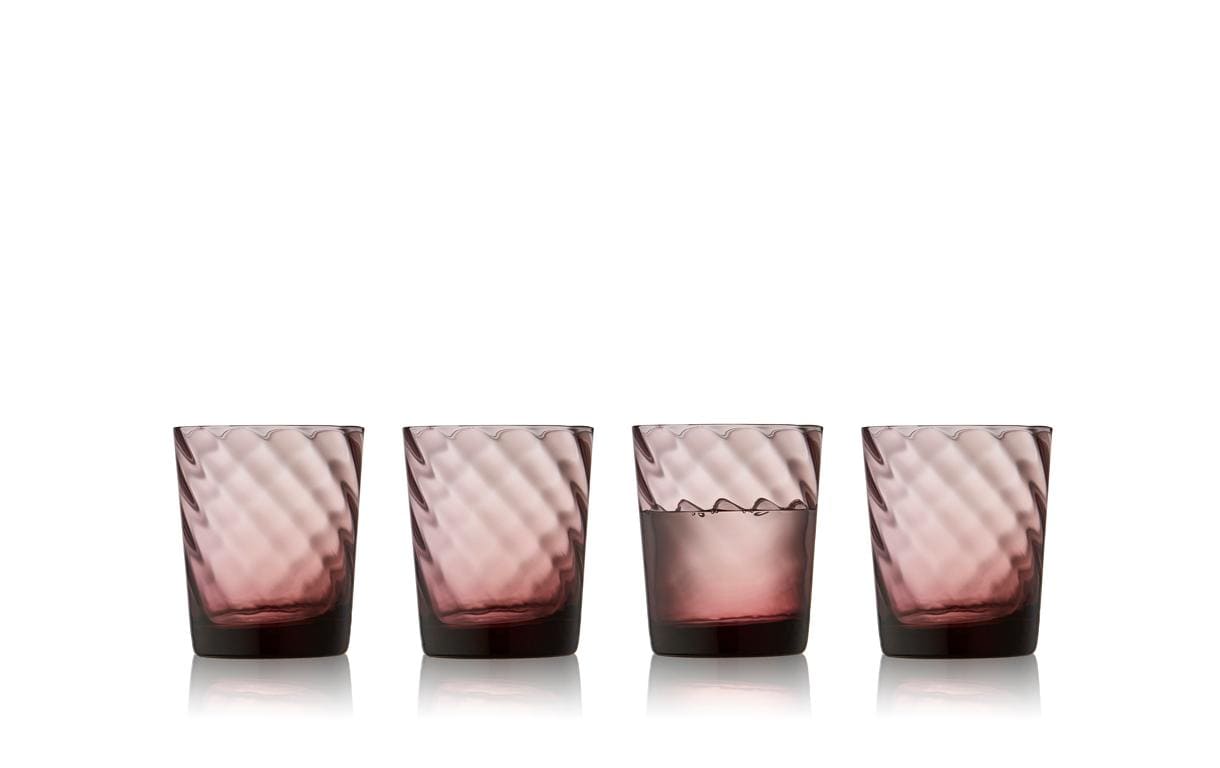 Lyngby Trinkglas Vienna Lila, 4 Stück, 30 cl