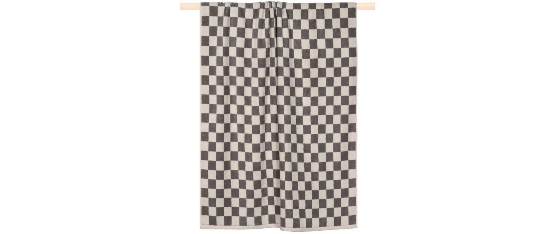 pad Duschtuch Chess 70 x 140 cm, Charocal