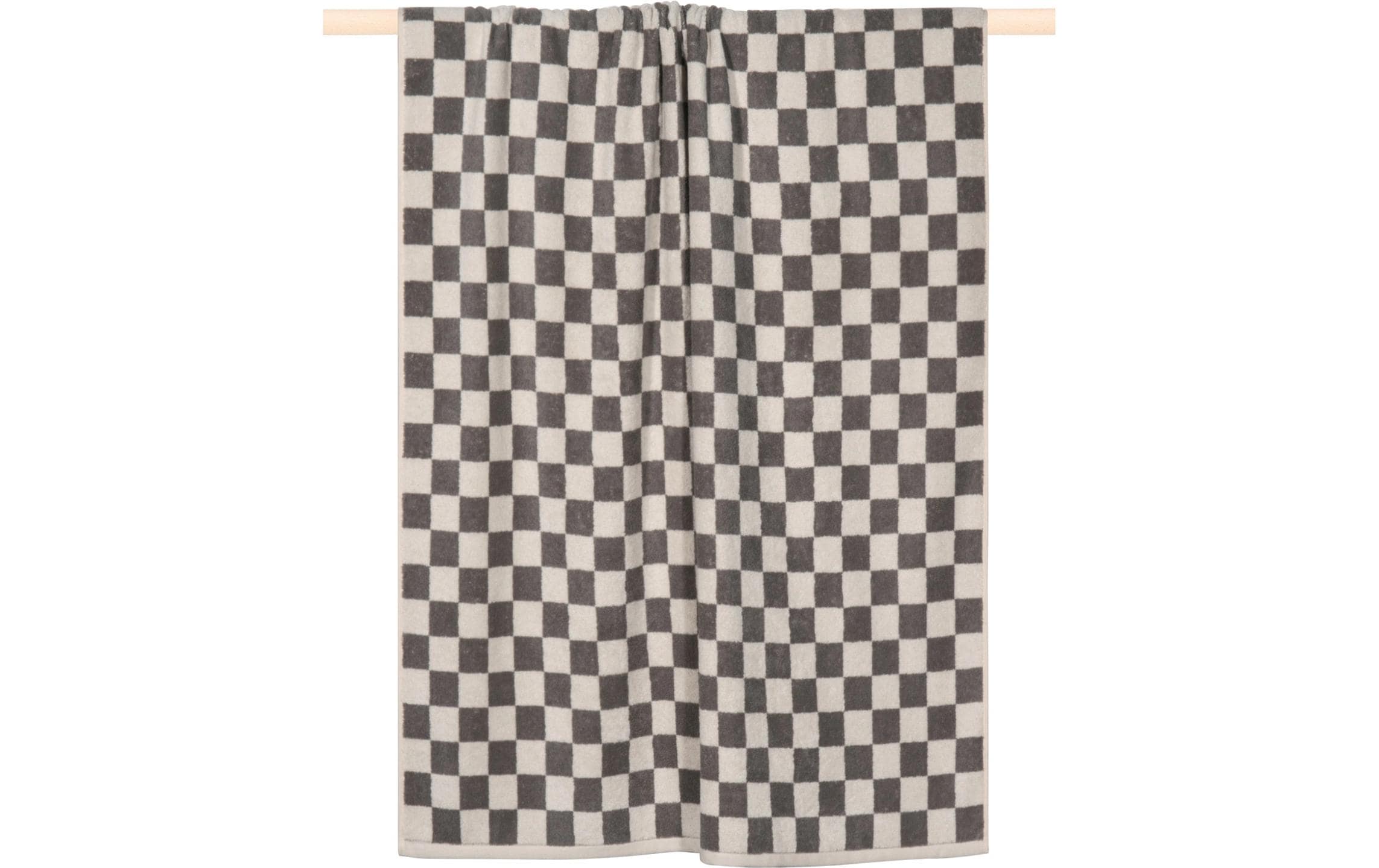 pad Duschtuch Chess 100 x 180 cm, Charocal