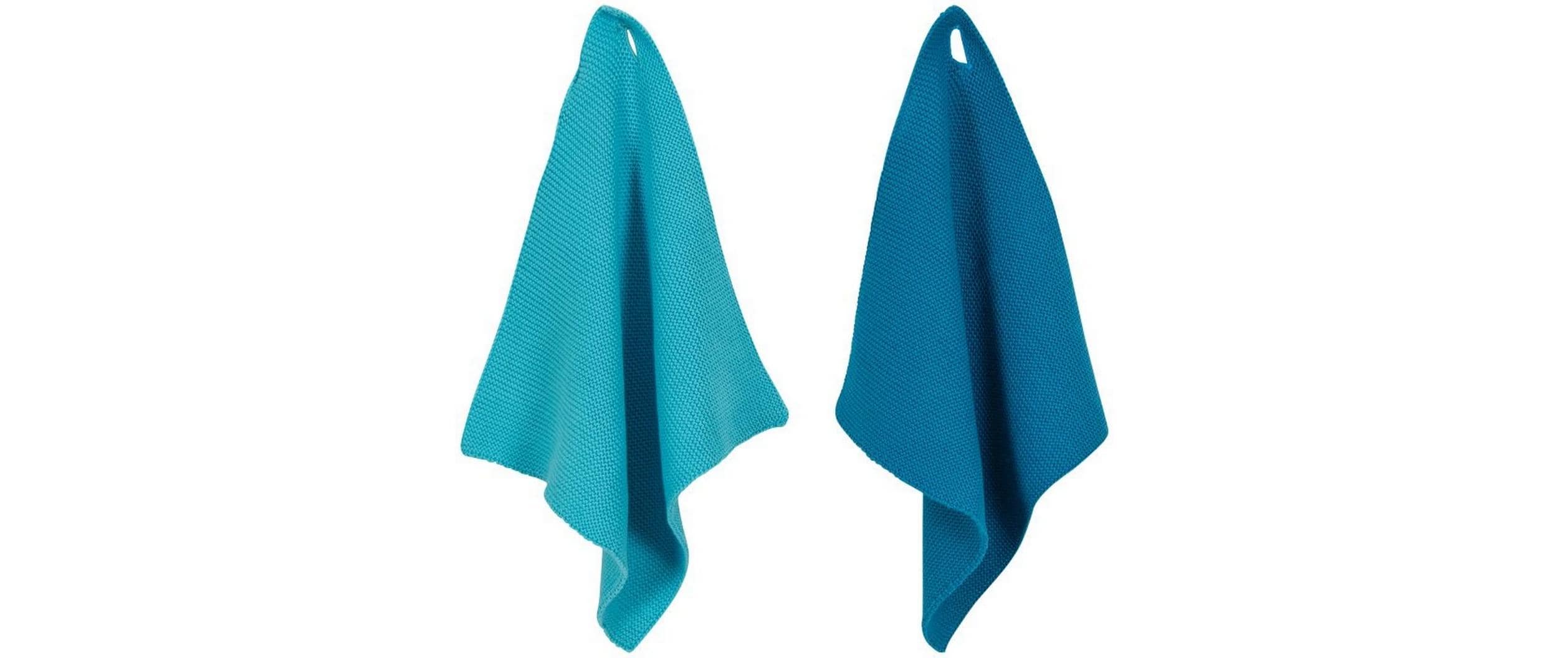 pad Reinigungstuch Monte 2er Set, 25 x 25 cm, Blau