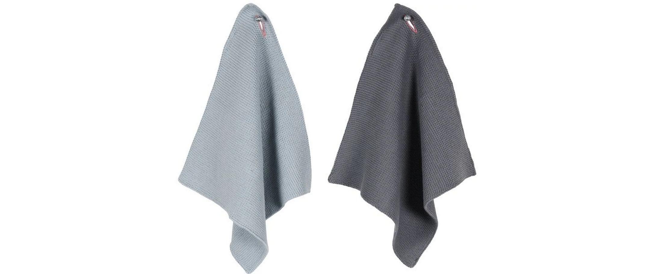 pad Reinigungstuch Monte 2er Set, 25 x 25 cm, Grau