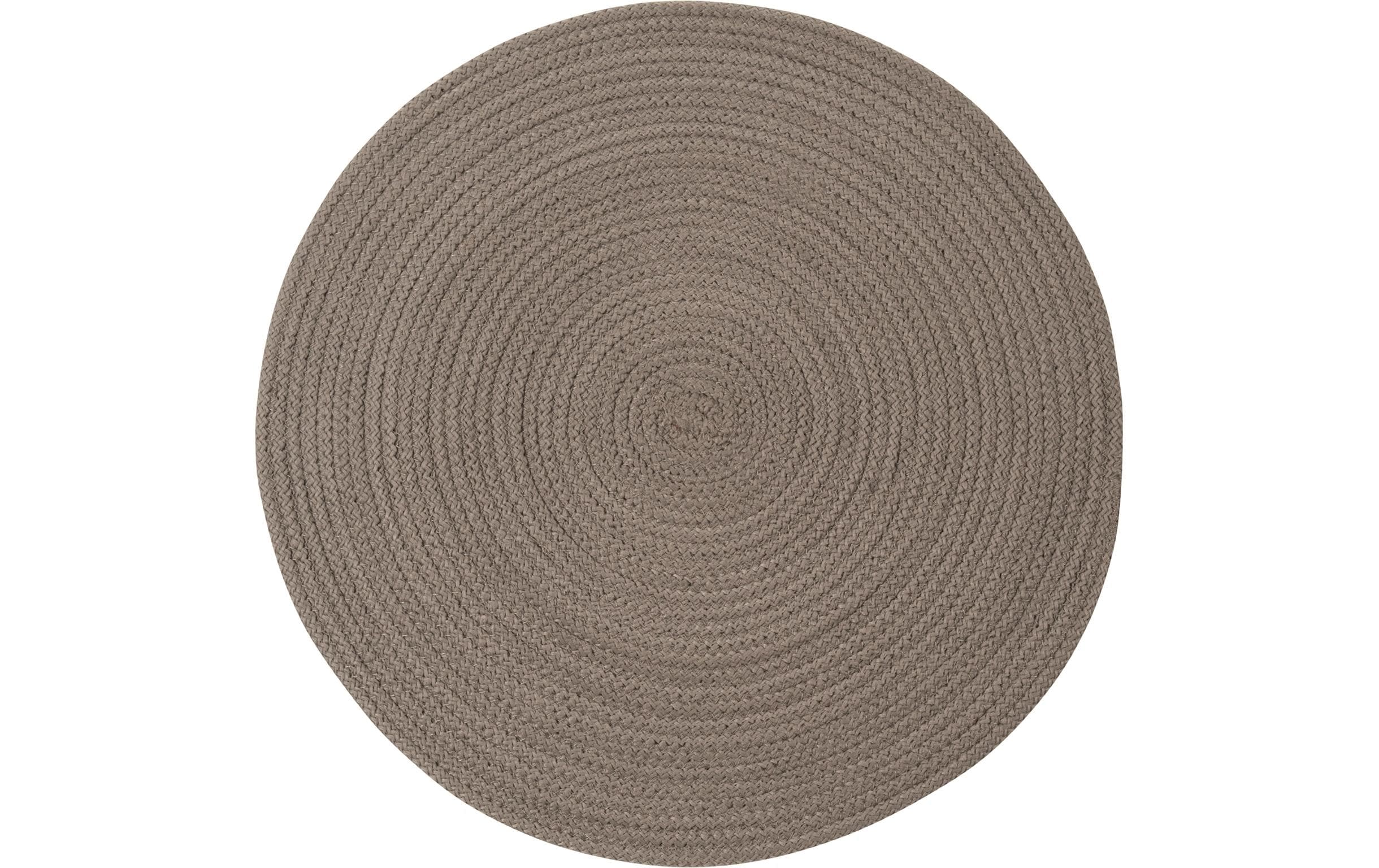 pad Tischset Poi Ø 40 cm, Taupe