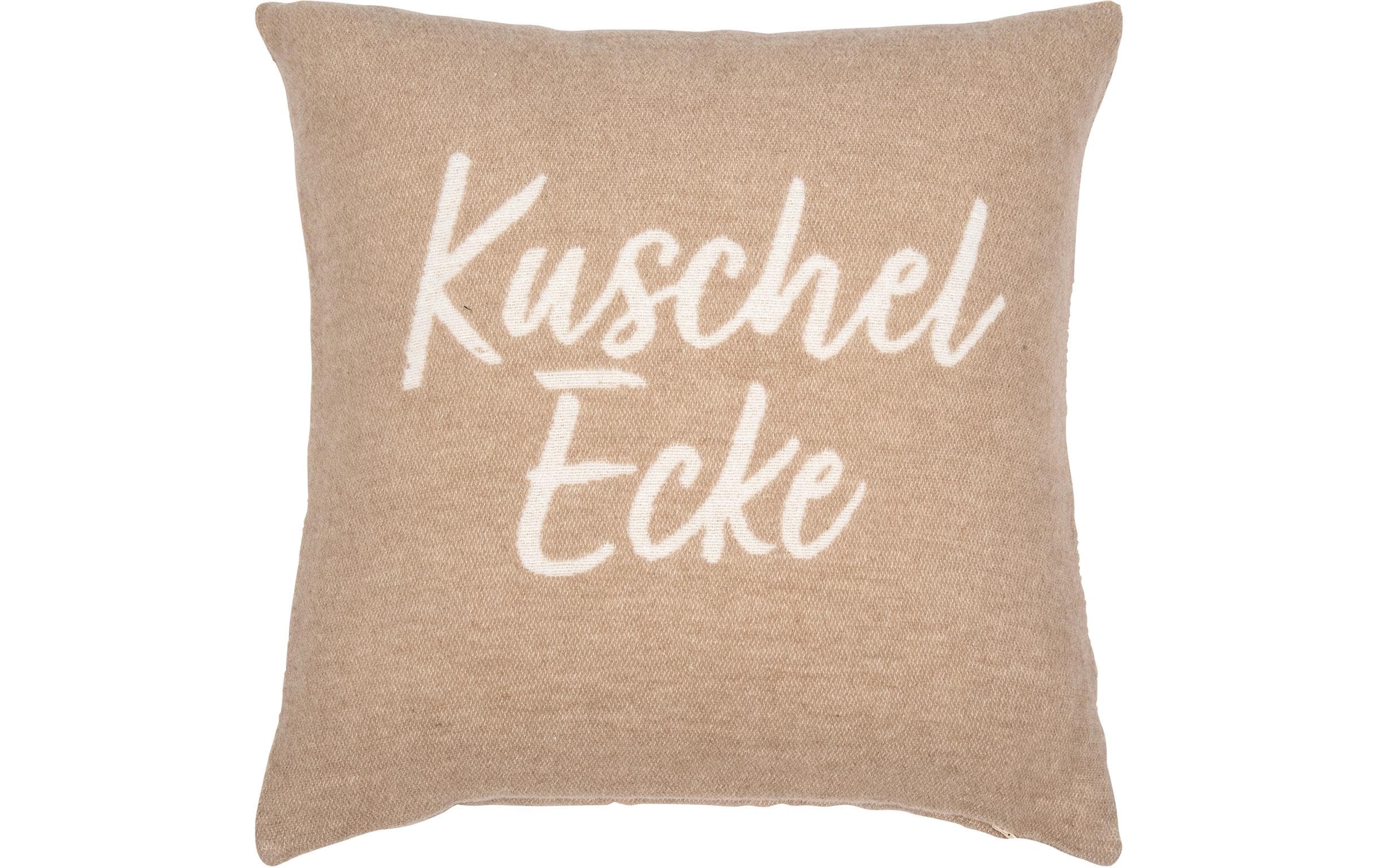 pad Kissenbezug Kuschelecke 45 x 45 cm, Taupe