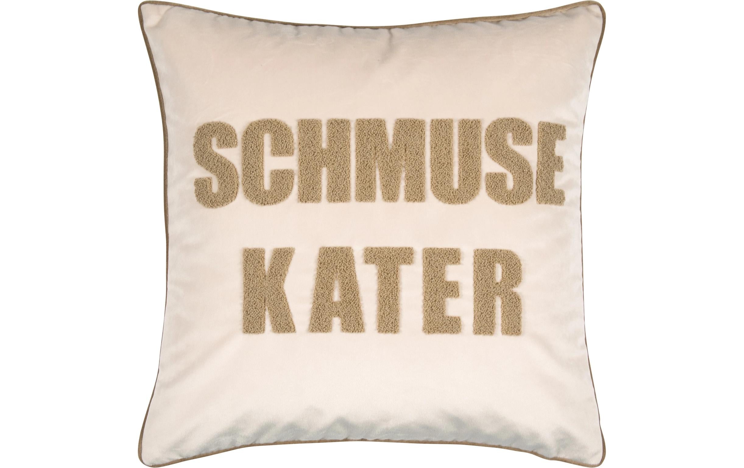 pad Kissenbezug Schmusekater 45 x 45 cm, Sand