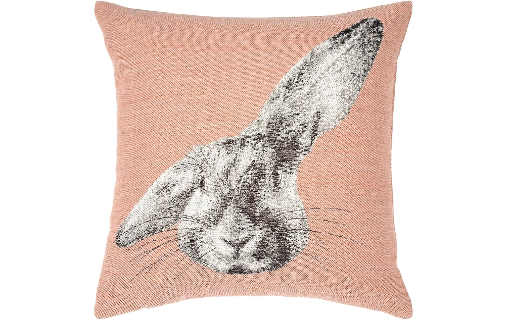 pad Kissenbezug Moo 45 x 45 cm, Salmon