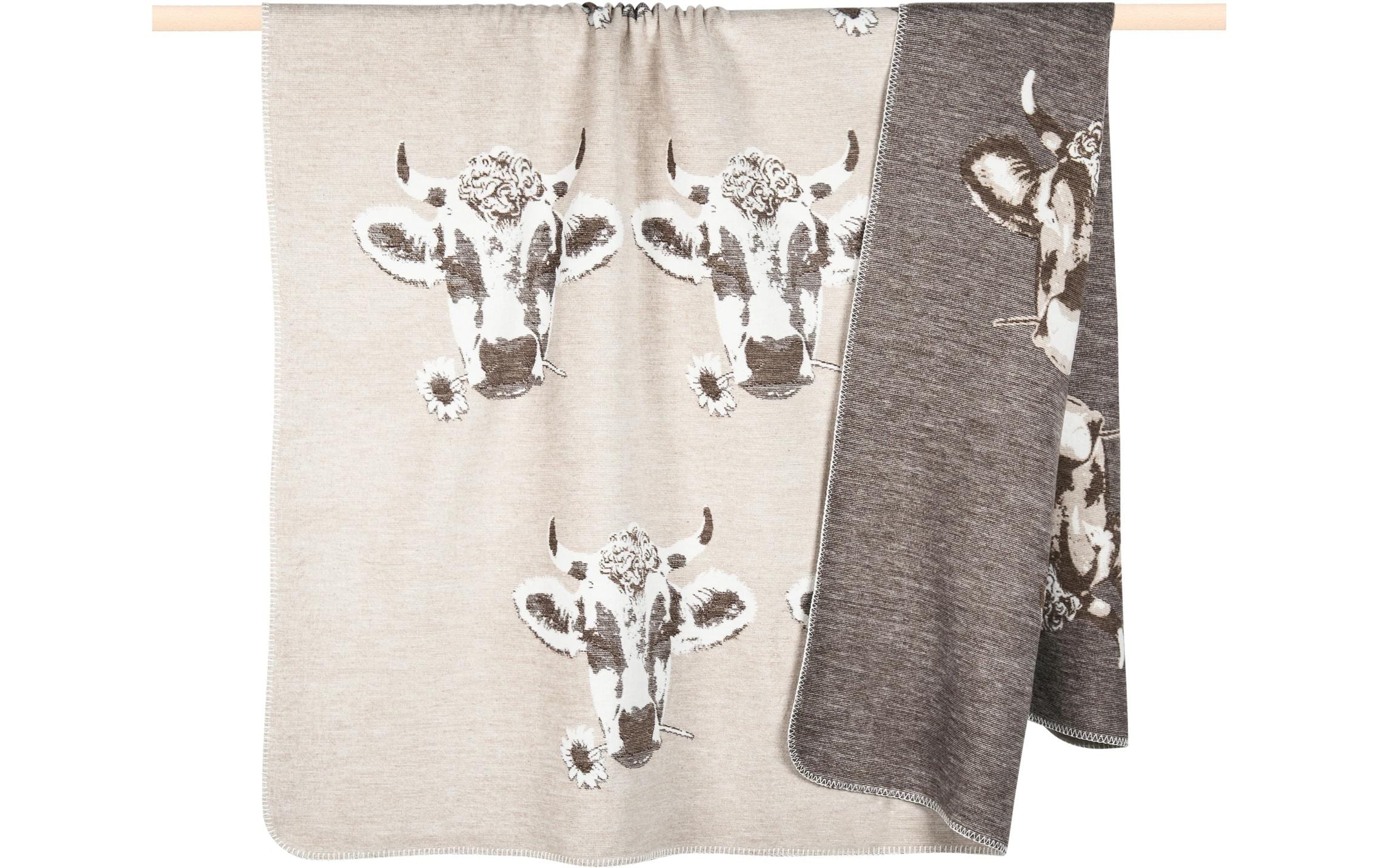 pad Decke Moo 150 x 200 cm, Grau