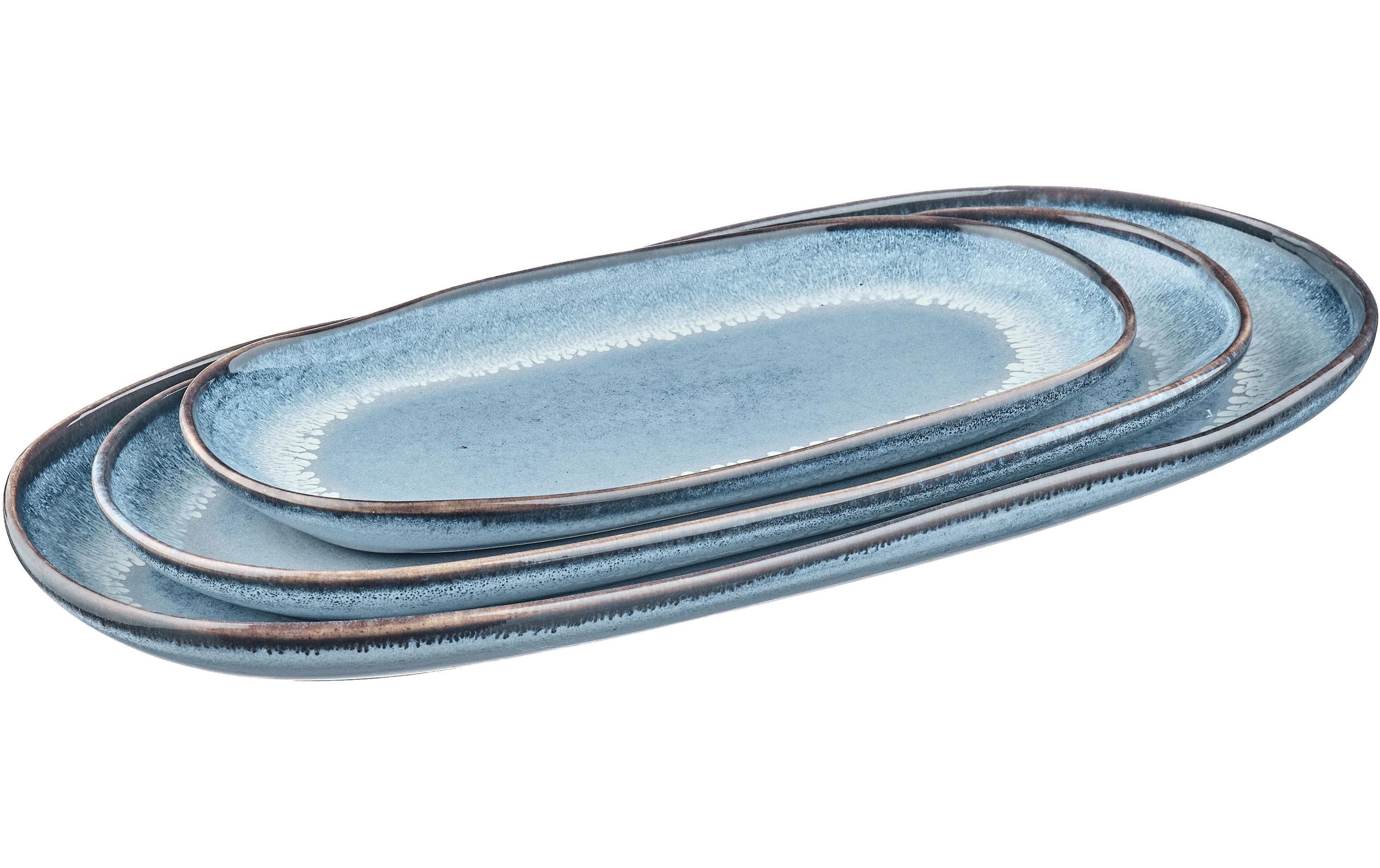 Björn Servierplatte Genesis, 3 Stück, Meer