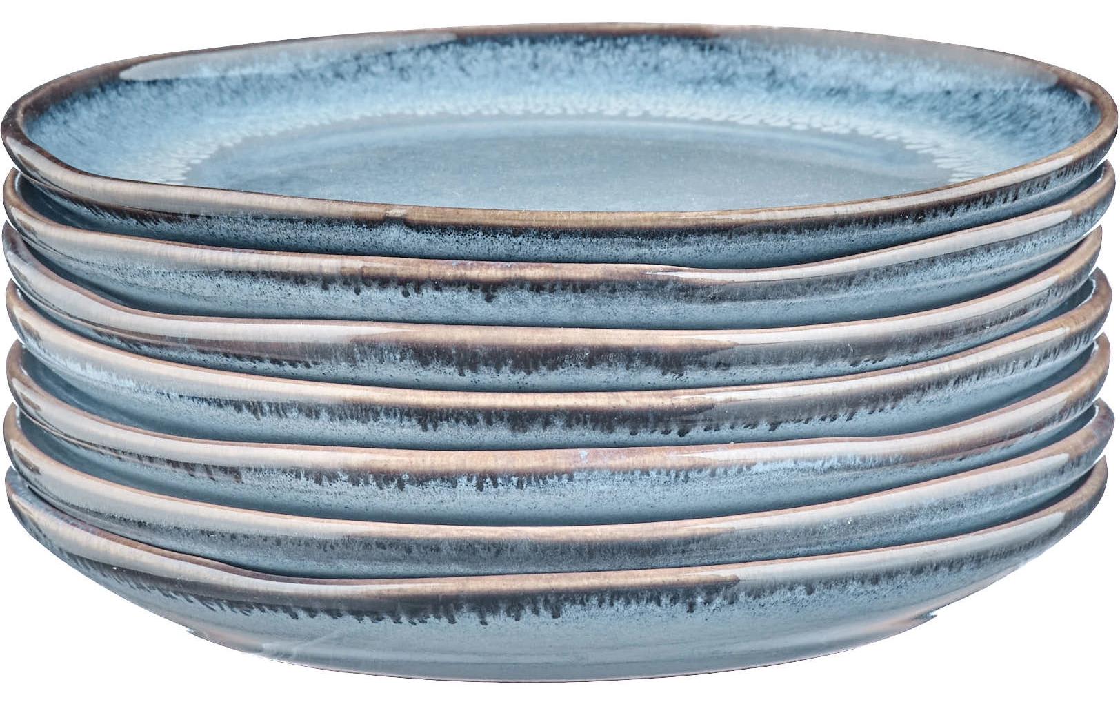 Björn Teller-Set Genesis Ø 16.5 cm, 6 Stück, Meer
