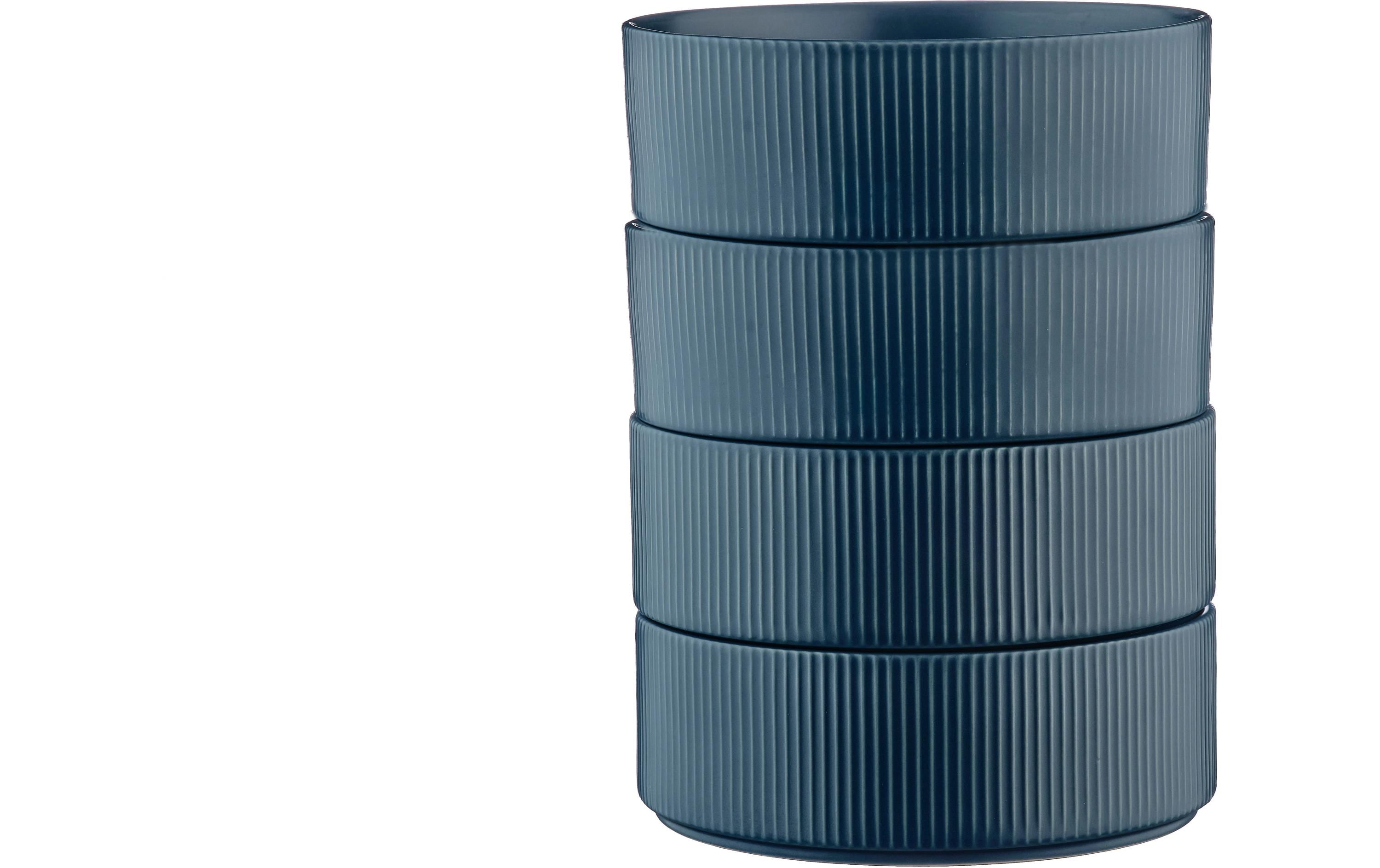Björn Müslischale Scandi Ø 16.5 cm, 4 Stück, Marineblau