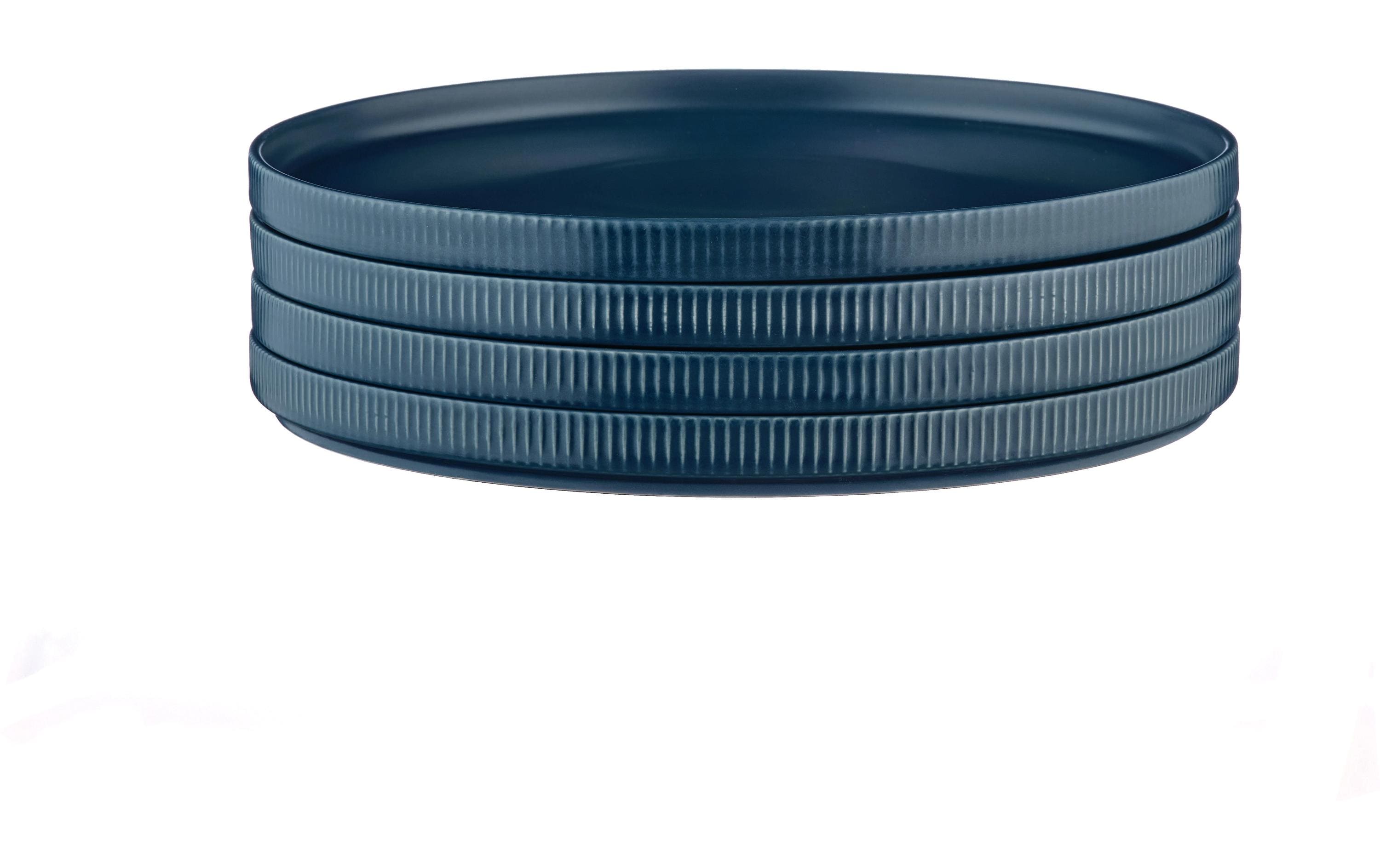 Björn Speiseteller Scandi Ø 27.5 cm, 4 Stück, Marineblau