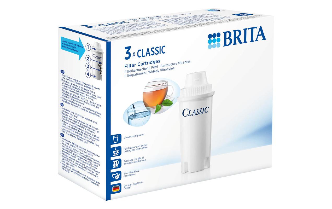 BRITA Wasserfilter-Kartusche CLASSIC 3er Pack