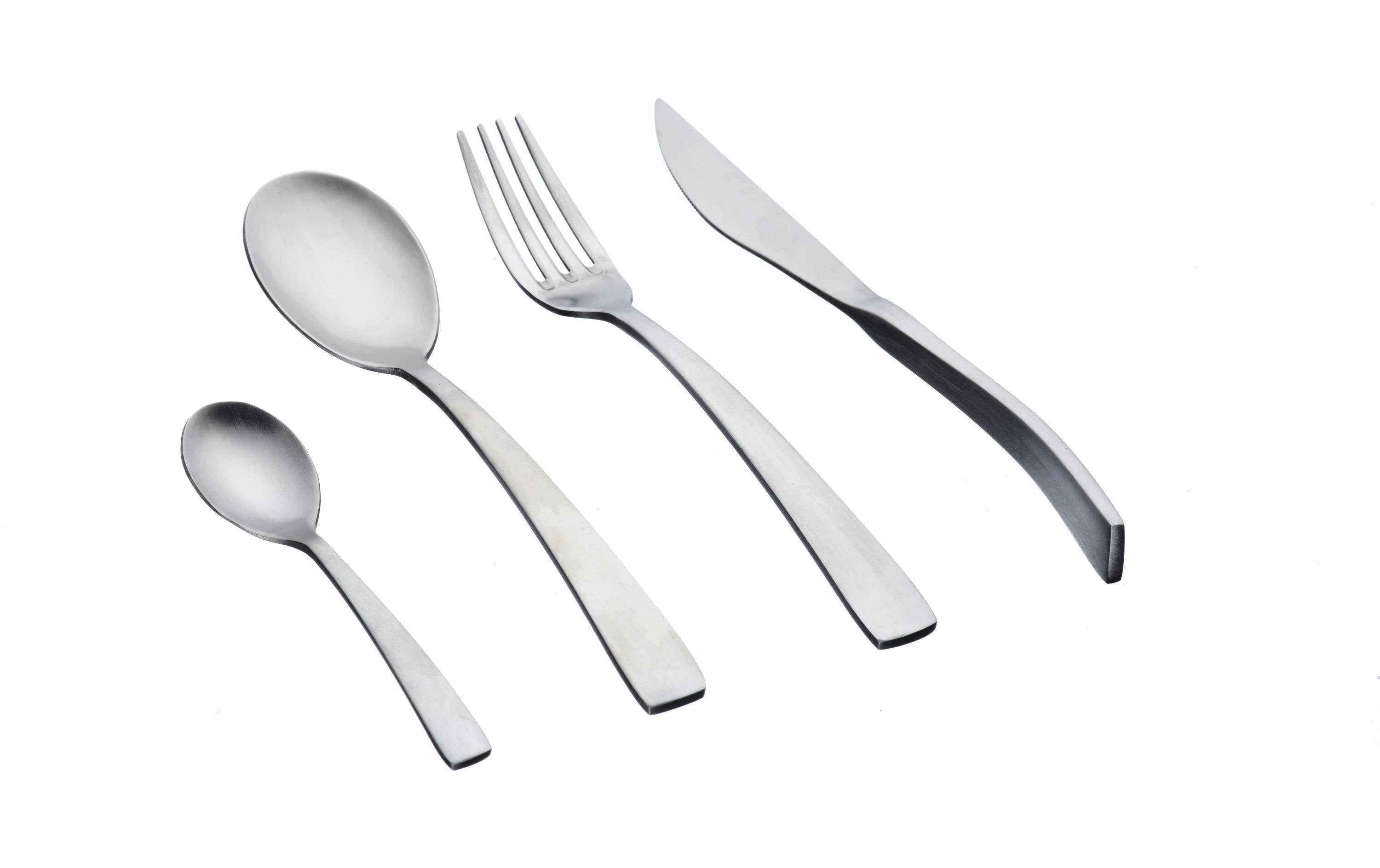 Björn Besteck-Set Oglu 24-teilig, Silber