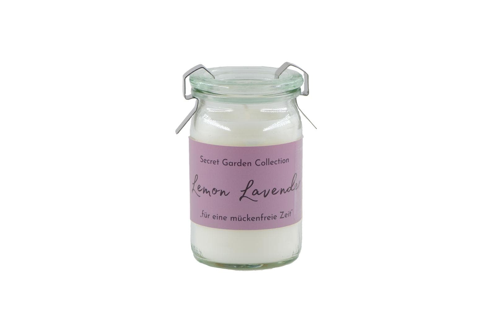 Schulthess Kerzen Gartenkerze Sceret Garden Lemon Lavender 5.5 cm x 9 cm