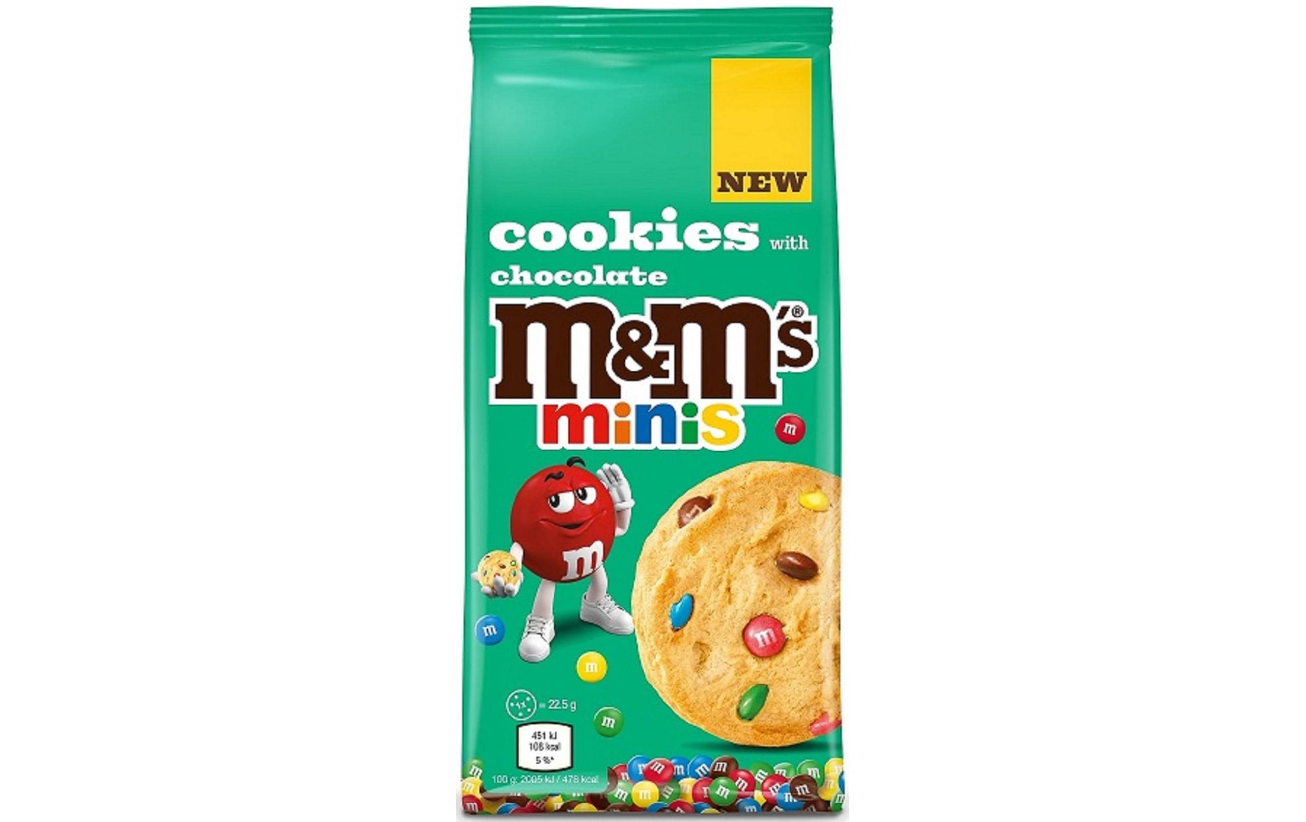 Mars UK Guetzli M&M's Biscuits 180 g