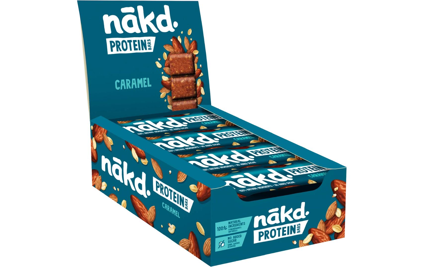 Nakd Riegel Erdnuss-Caramel, 16 x 45 g