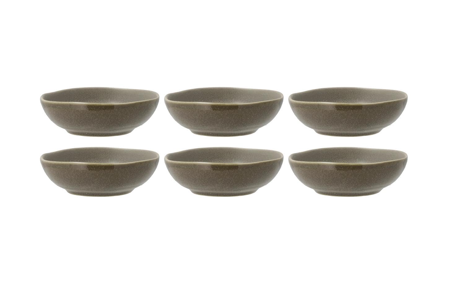 Villa Collection Saucenschale Shoku 9 cm, 6 Stück, Braun