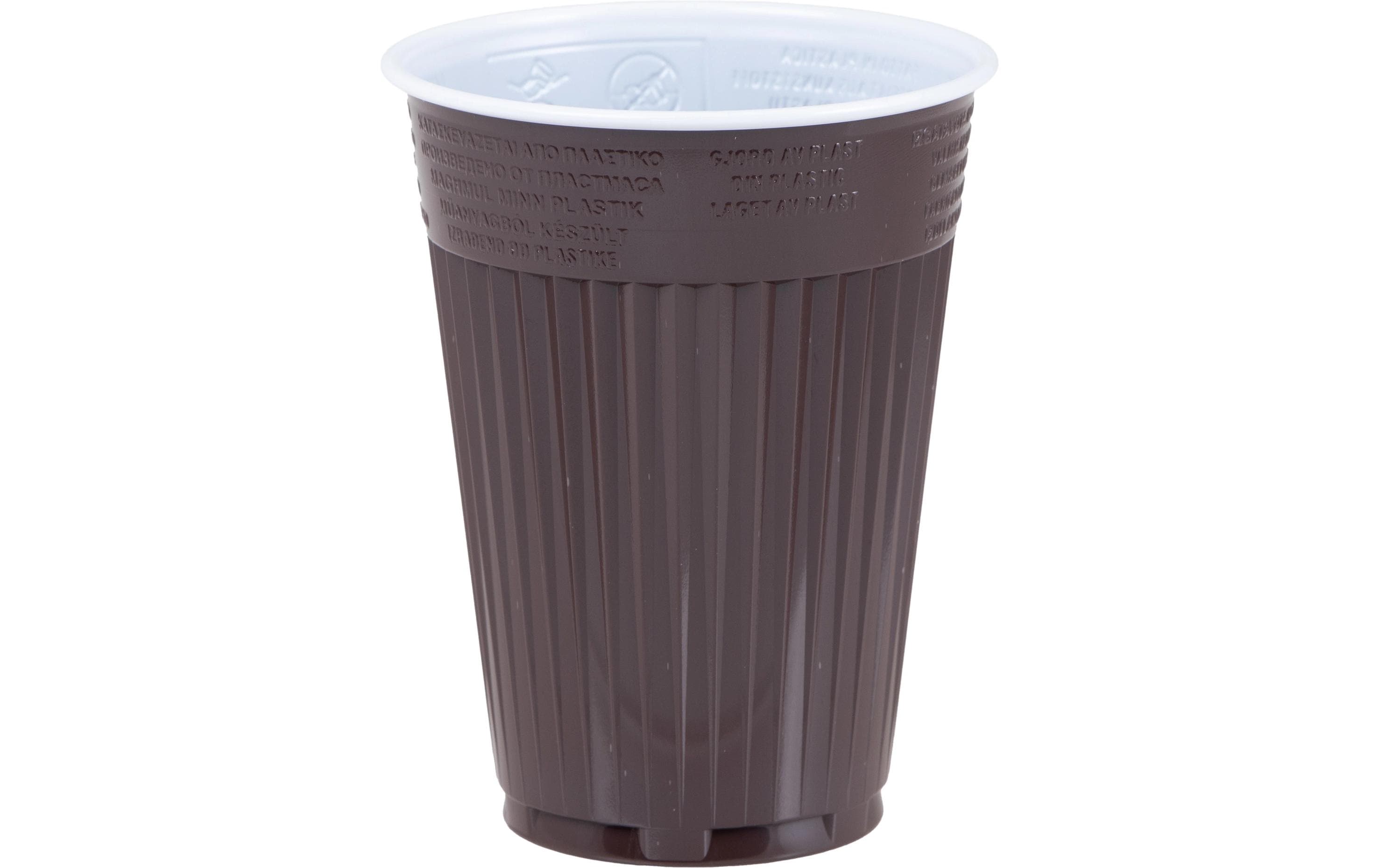 ELCO Einweg-Kaffeebecher 1.8 dl 3000 Stück, Braun