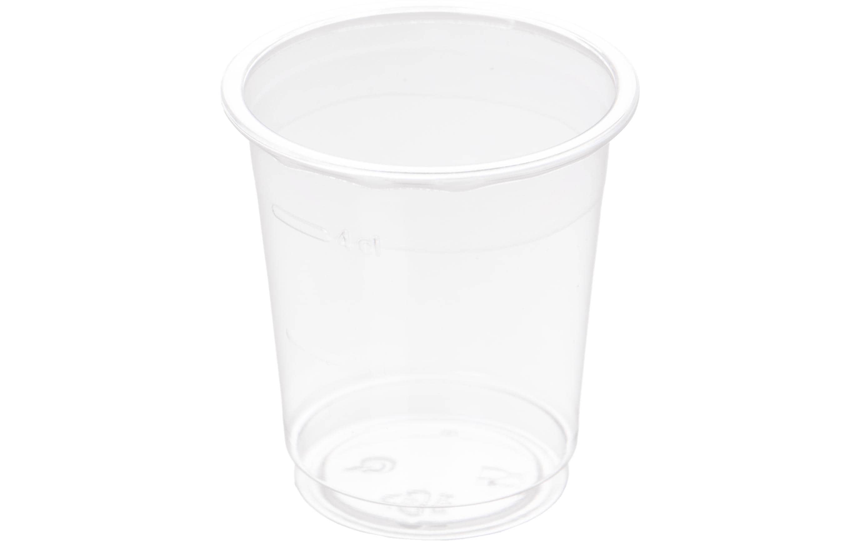 ELCO Einwegbecher 2 cl/4 cl 800 Stück, Transparent