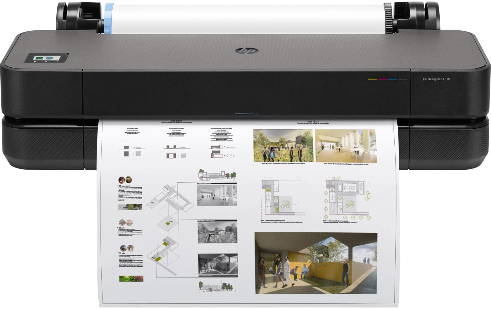 HP Grossformatdrucker DesignJet T230 - 24