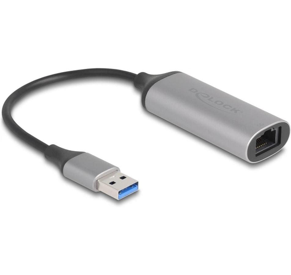 Delock Netzwerk-Adapter USB-A – RJ45 5 Gbps USB Typ-A