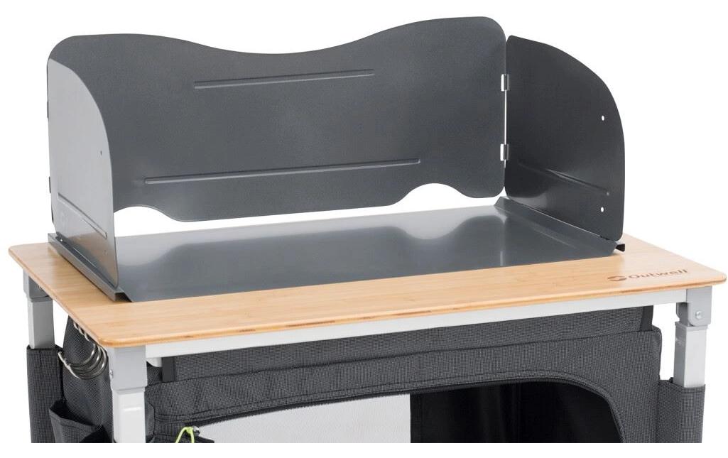 Outwell Wärmeverteilerplatte und windschutz 635 mm, Grau