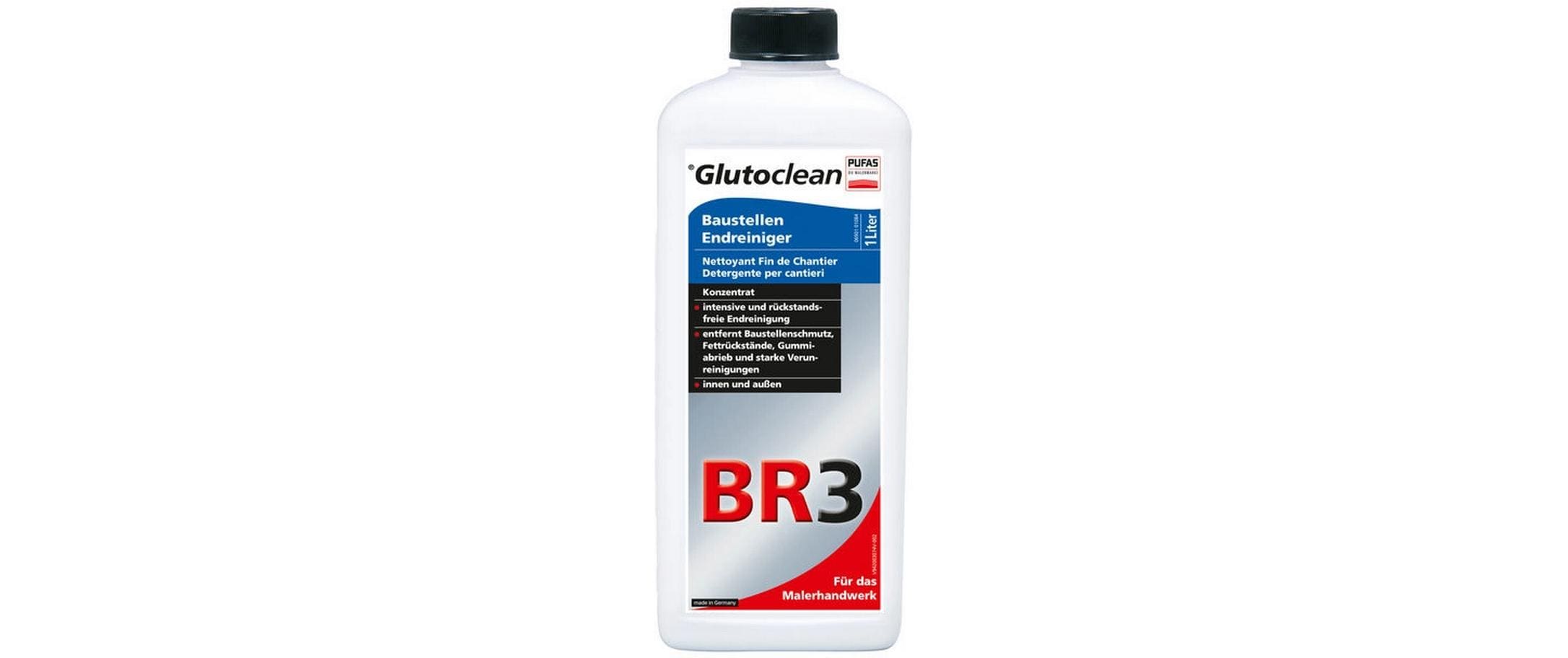 Glutoclean Baustellen-Endreiniger BR3 1 l, 1 Stück