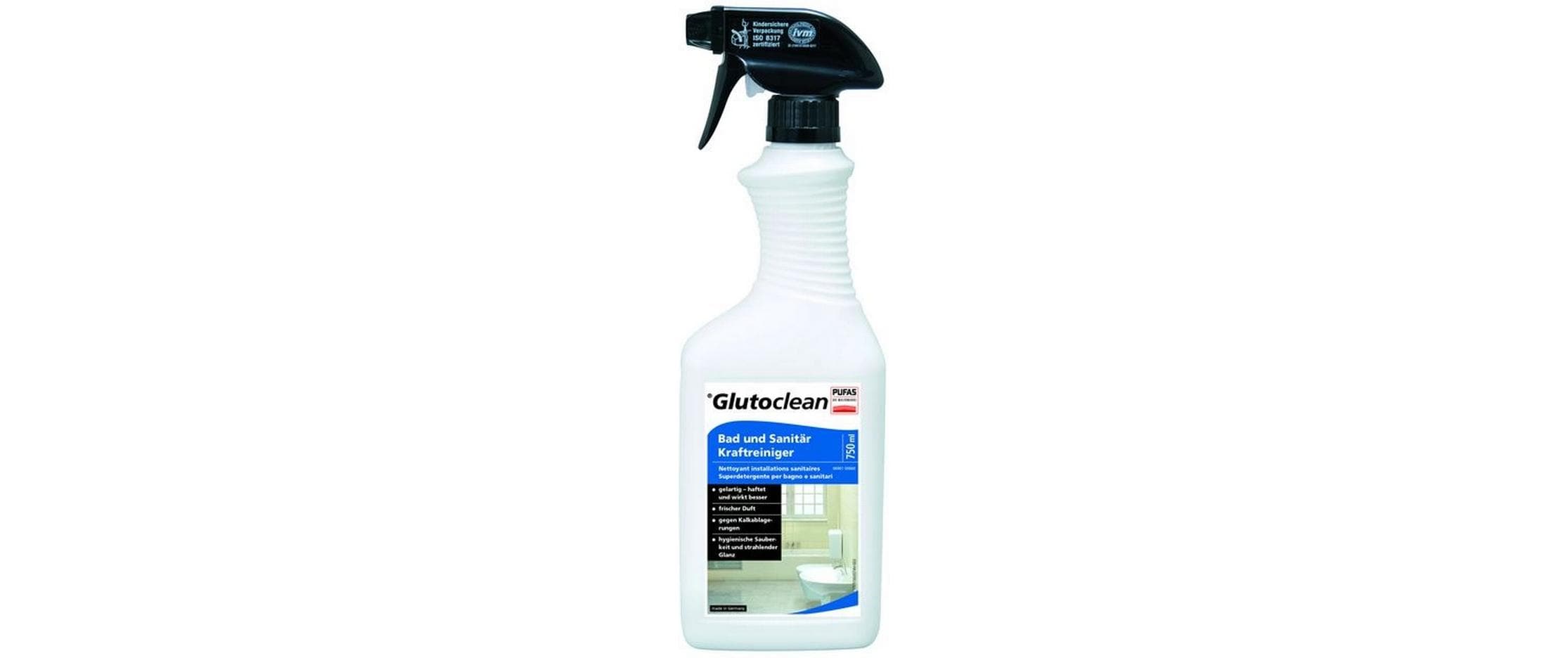 Glutoclean Bad und Sanitär Kraftreiniger 0.75 l