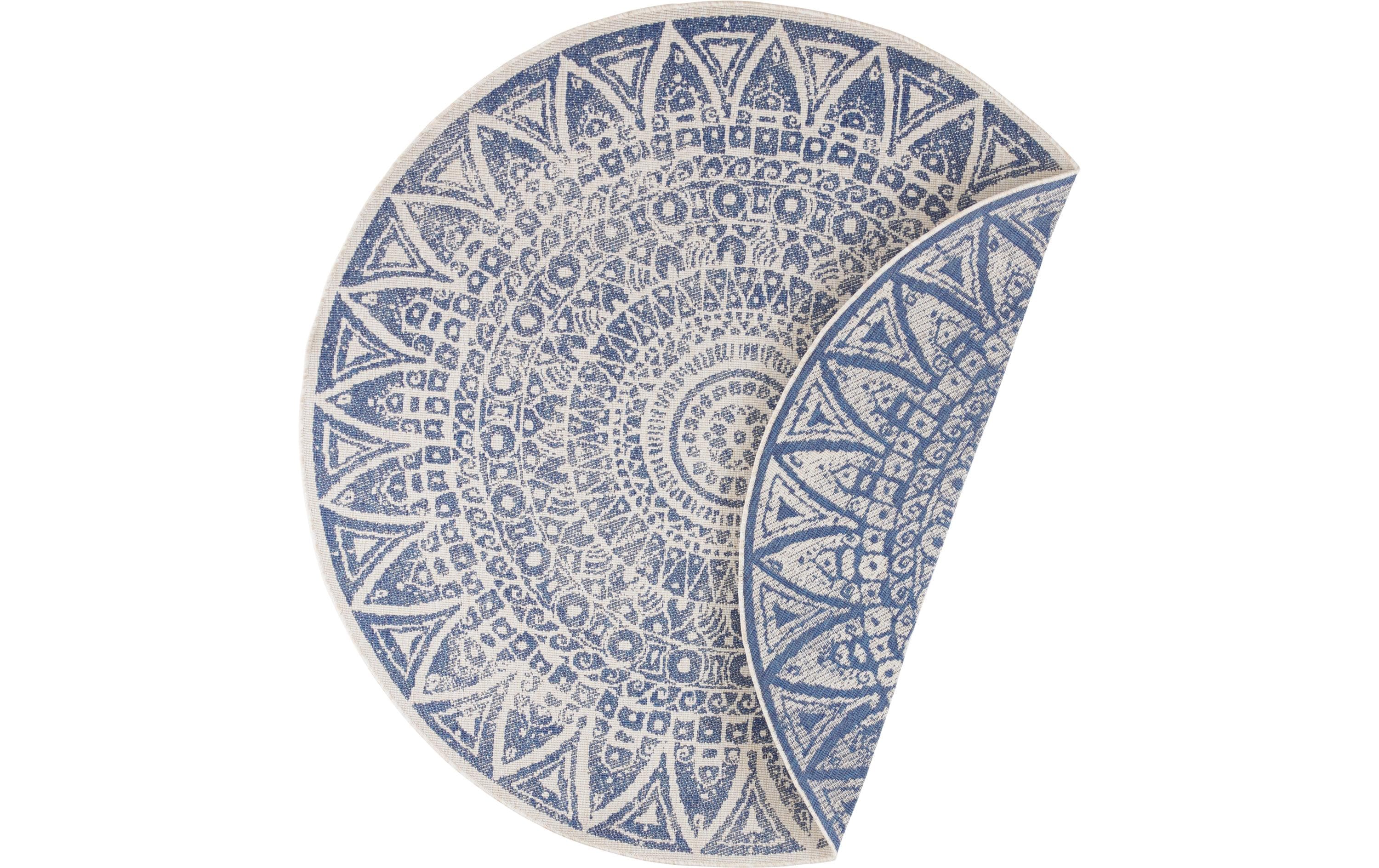 Hanse Home Teppich Lilja 140 cm, Blau