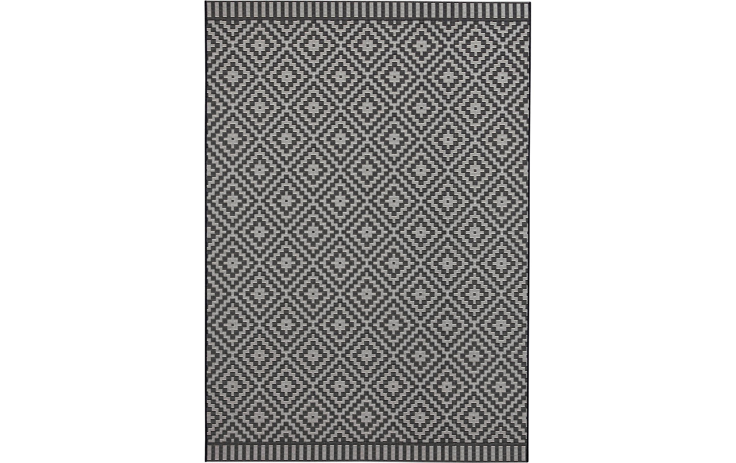 Hanse Home Teppich Breeze 120 x 170 cm, Schwarz