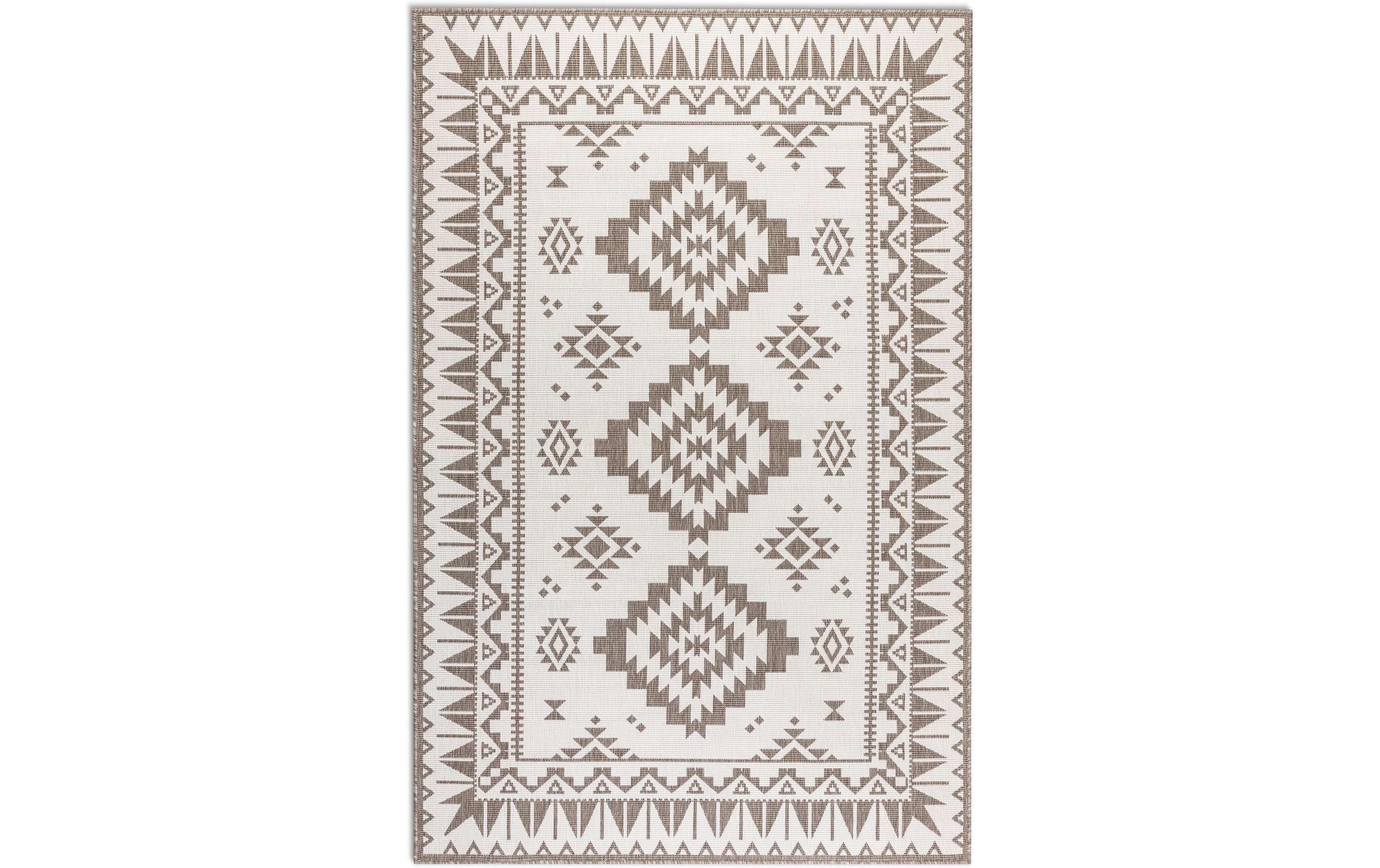Elle Decoration Teppich Dynamic 120 x 170 cm, Linen
