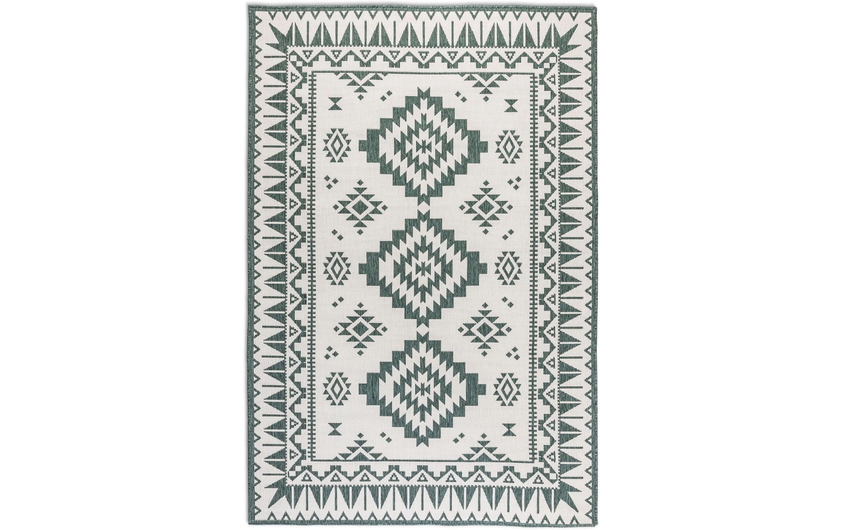 Elle Decoration Teppich Dynamic 160 x 230 cm, Green