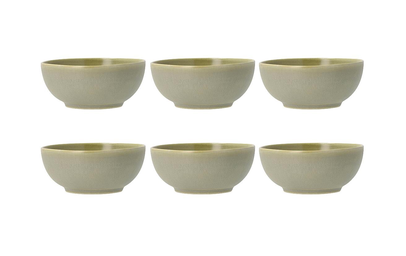 Villa Collection Schale Shoku 12.5 cm, 6 Stück, Grün