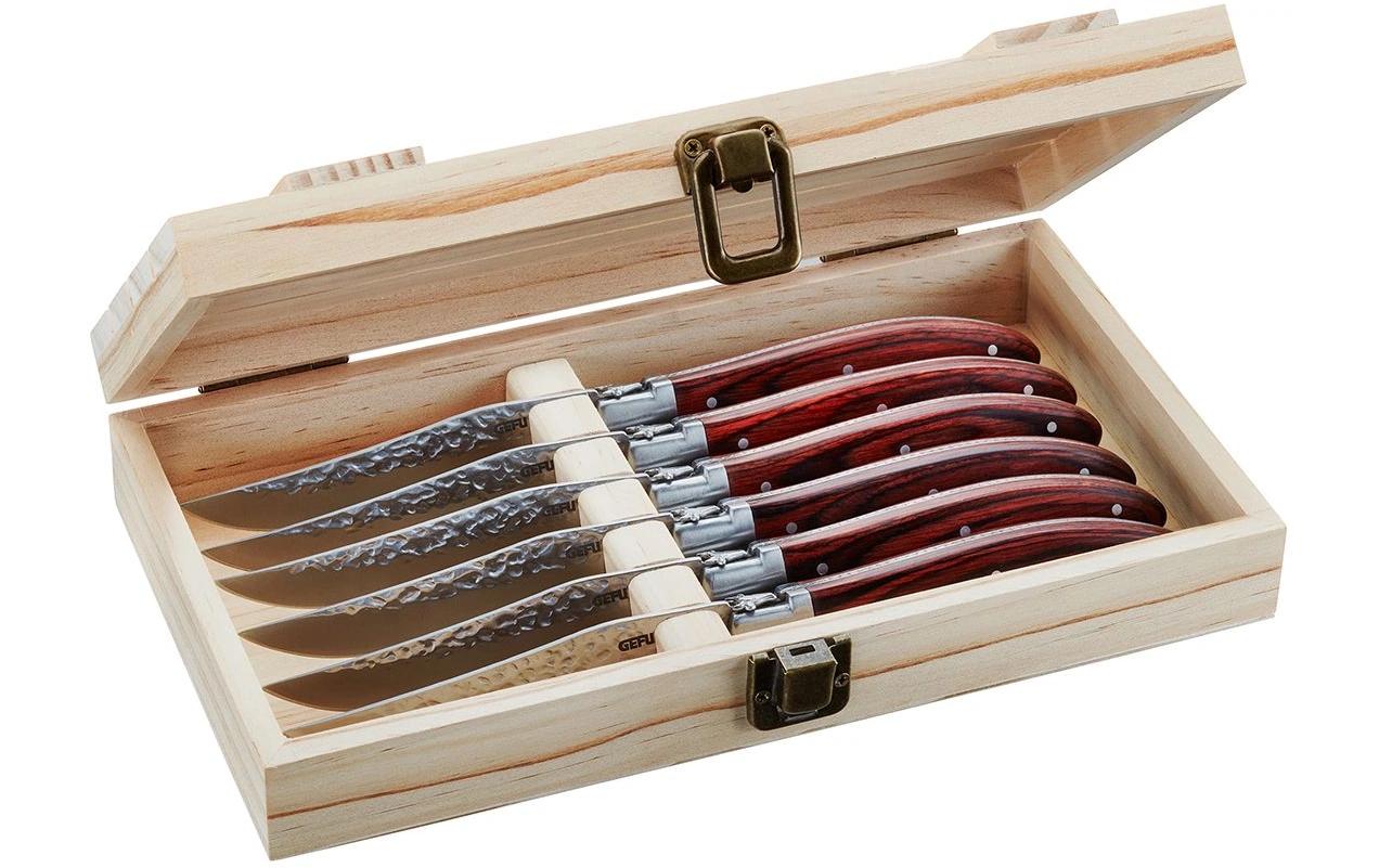GEFU Steakmesser-Set Rancho 6 Stück