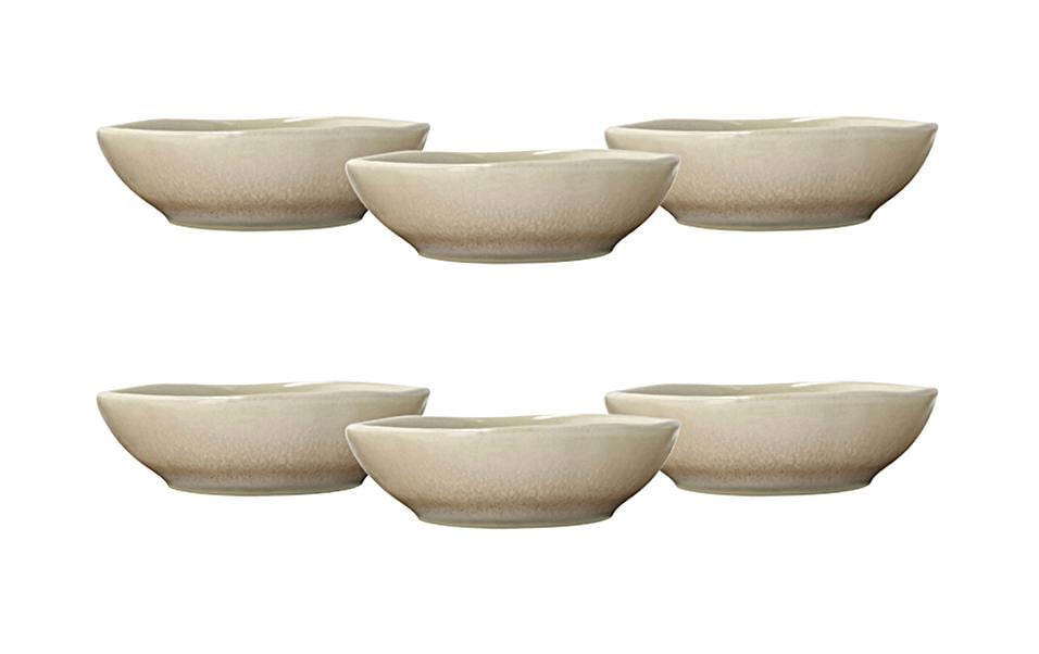Villa Collection Saucenschale Shoku 9 cm, 6 Stück, Beige