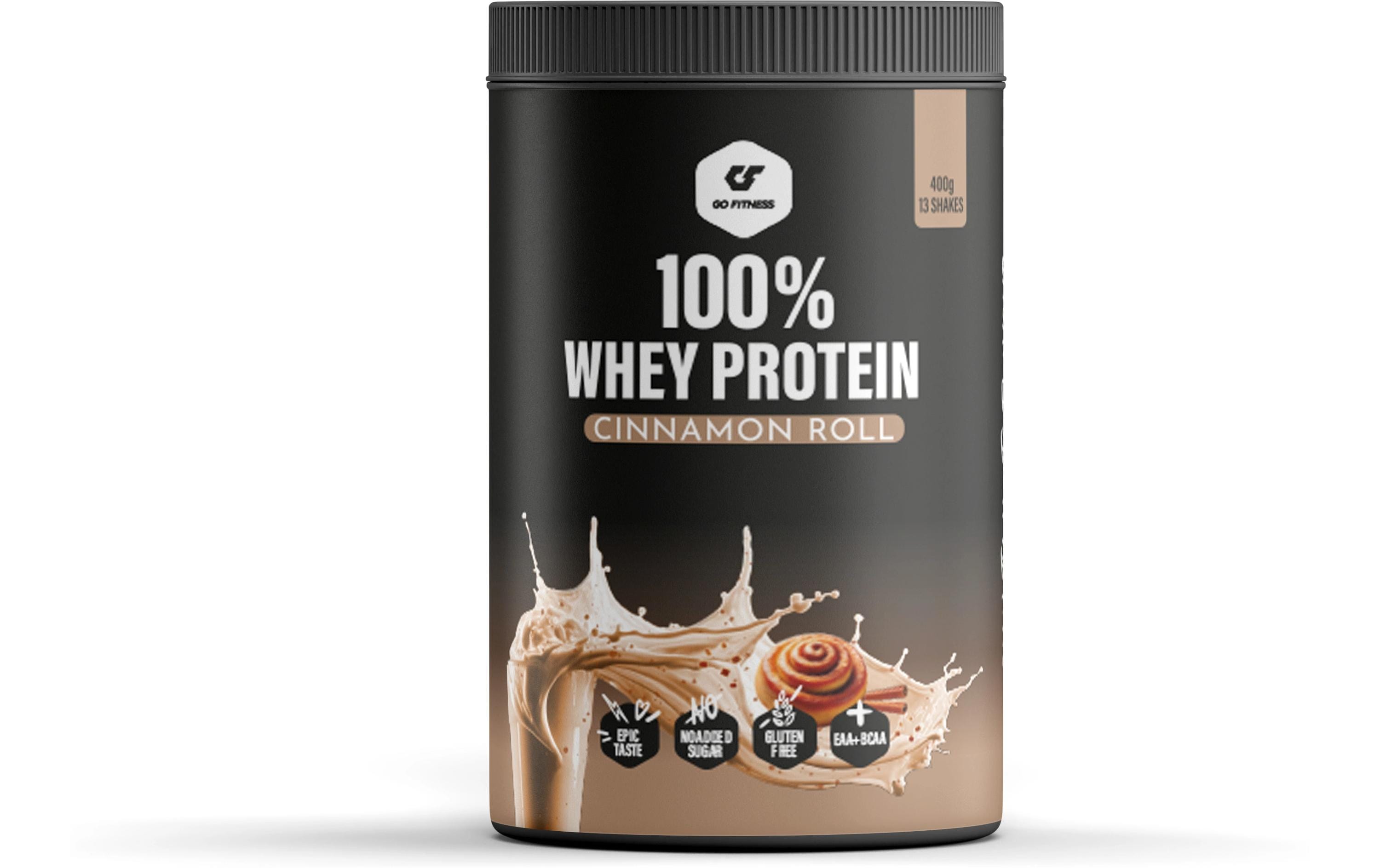 Go Fitness Pulver 100% Whey Protein Zimt 400 g