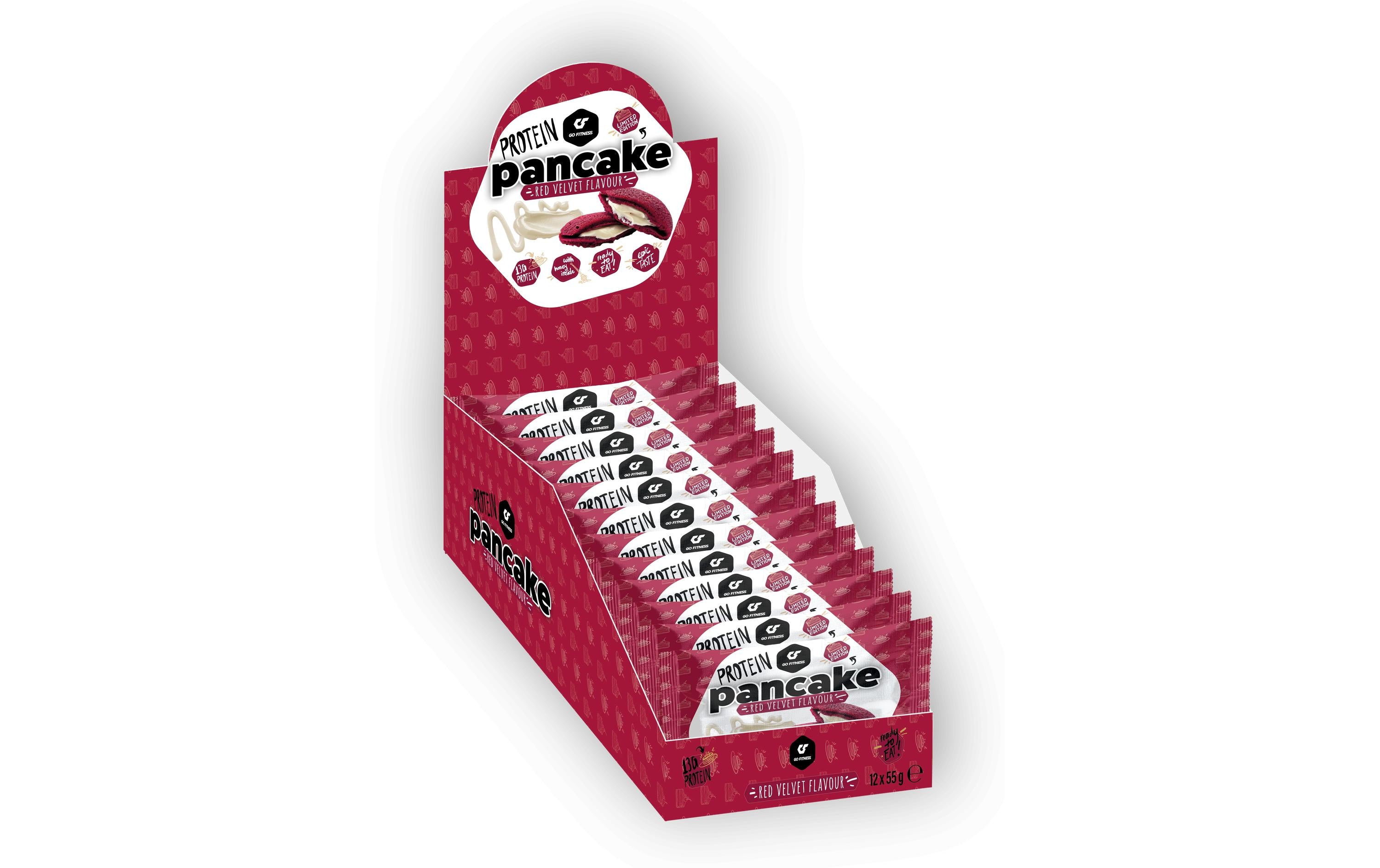 Go Fitness Nutrition Protein Pancake 12 x 50 g, Red Veluet