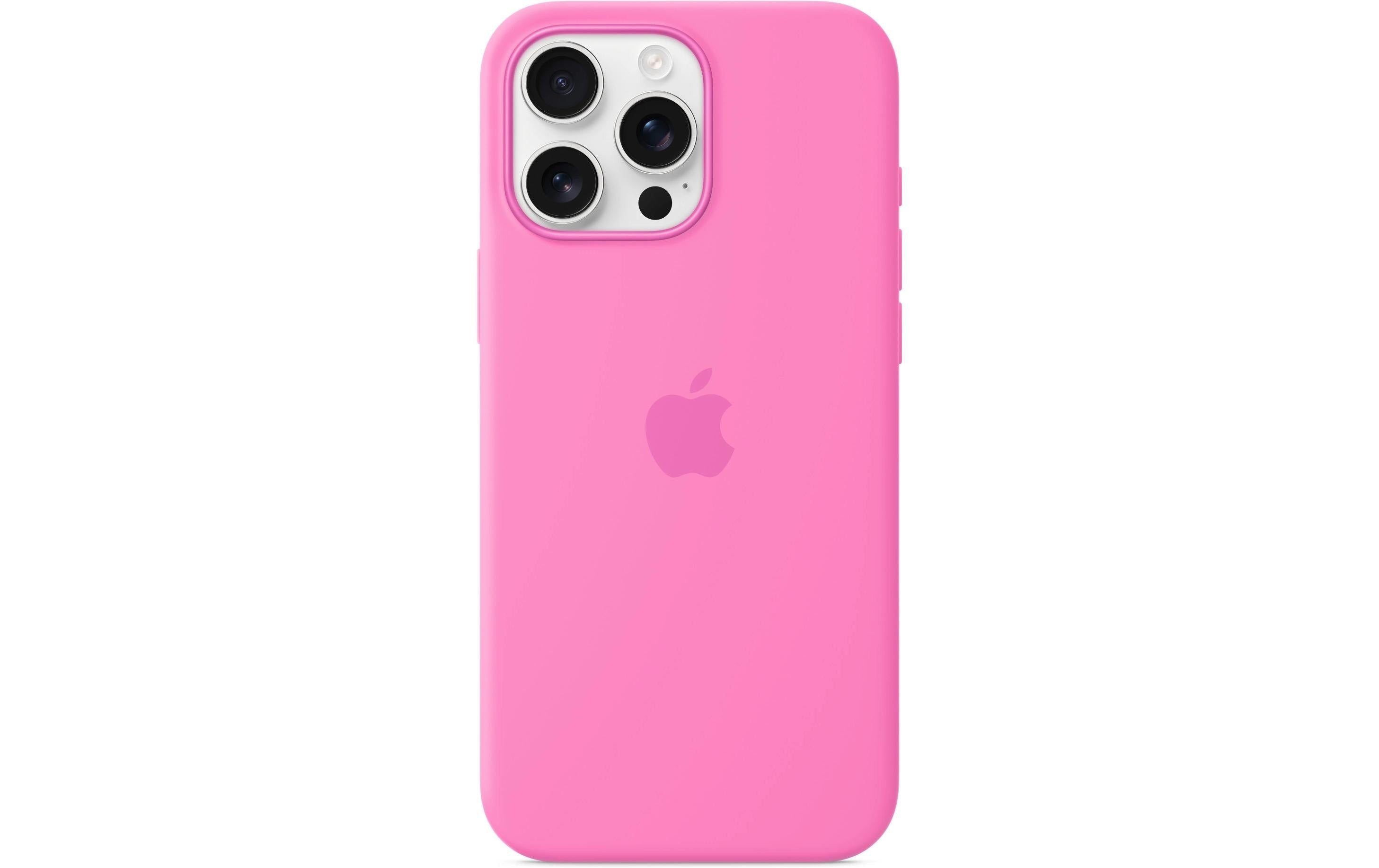 Apple Silicone Case mit MagSafe iPhone 16 Pro Max Peony