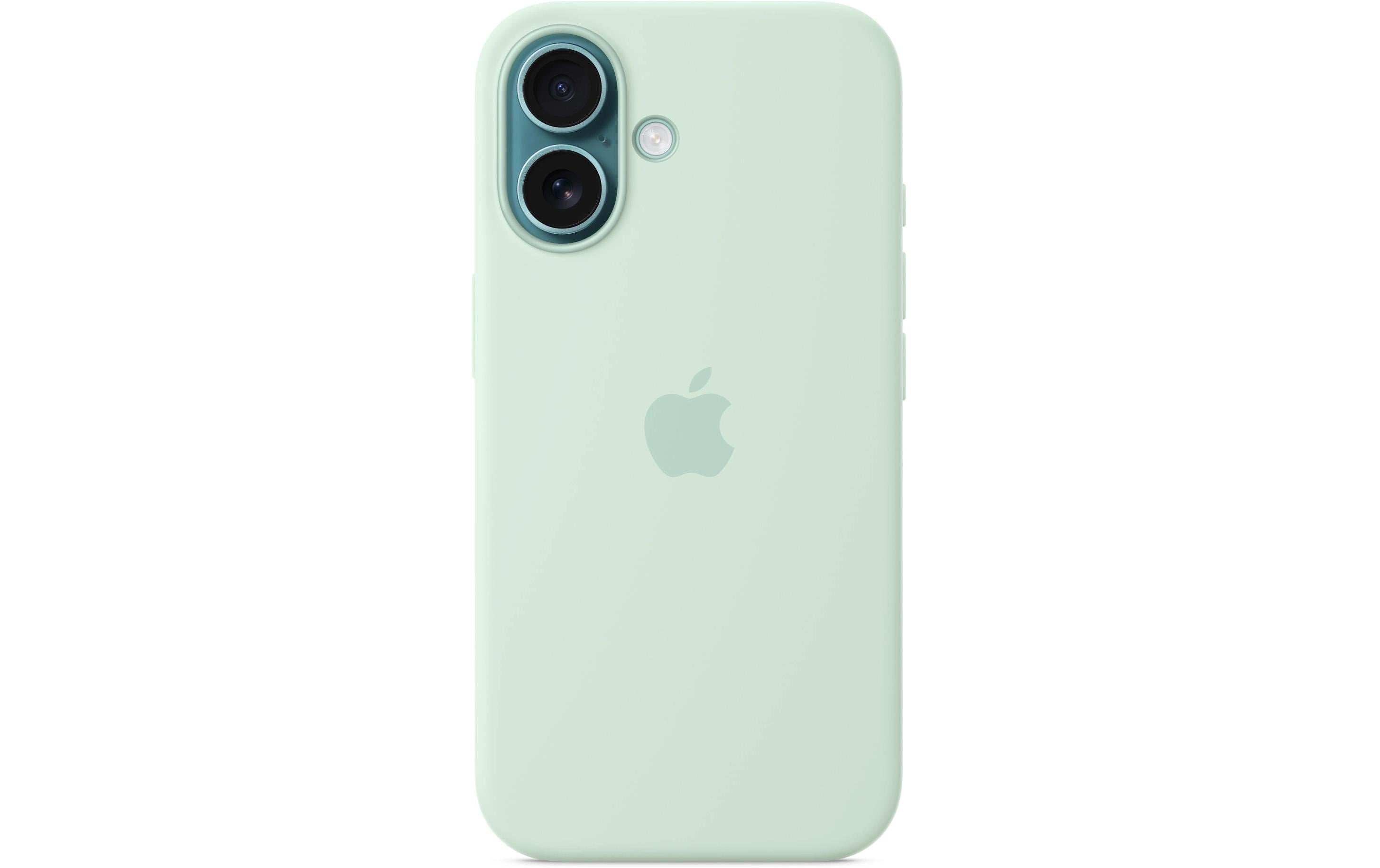 Apple Silicone Case mit MagSafe iPhone 16 Aquamarine