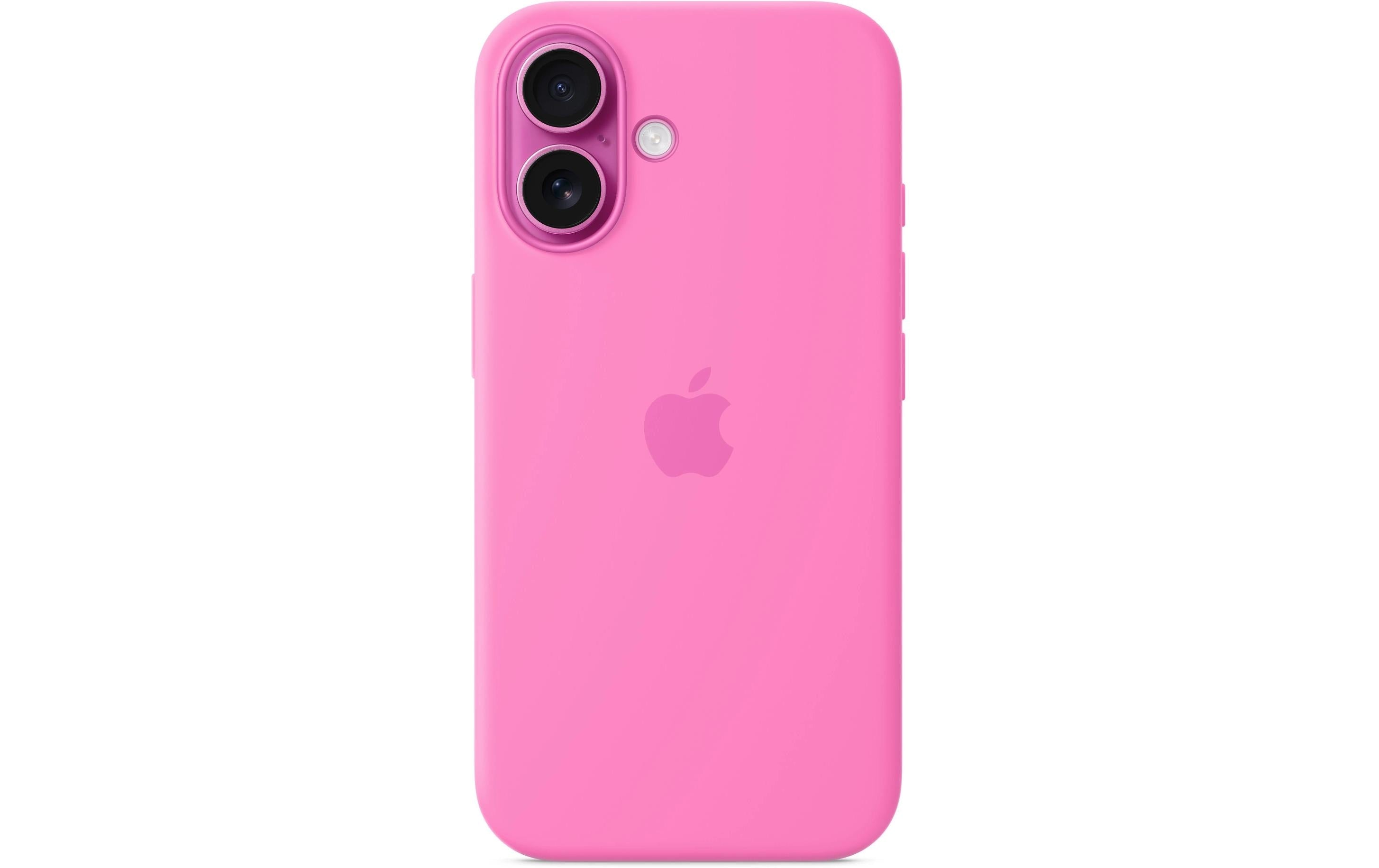 Apple Silicone Case mit MagSafe iPhone 16 Peony