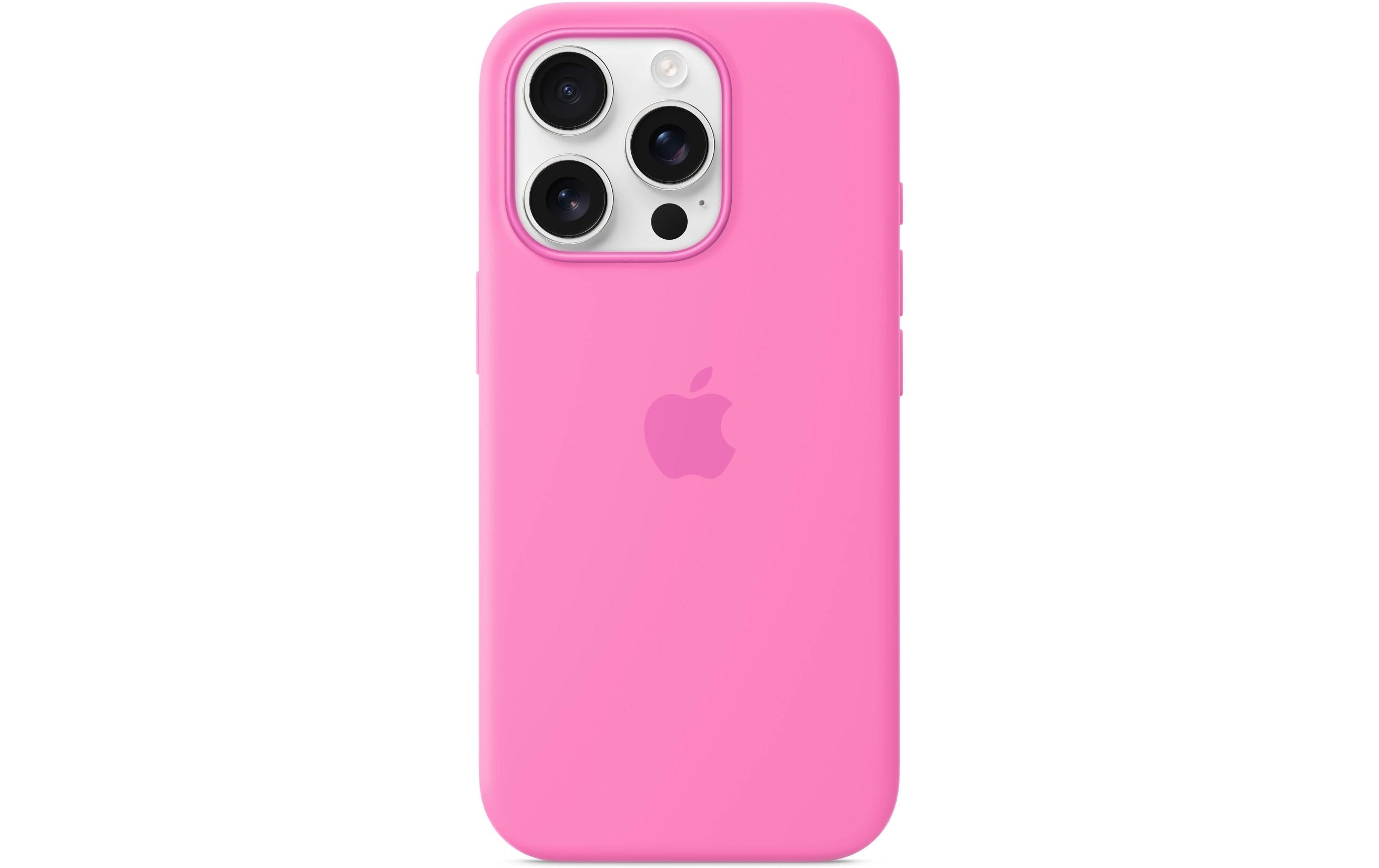 Apple Silicone Case mit MagSafe iPhone 16 Pro Peony