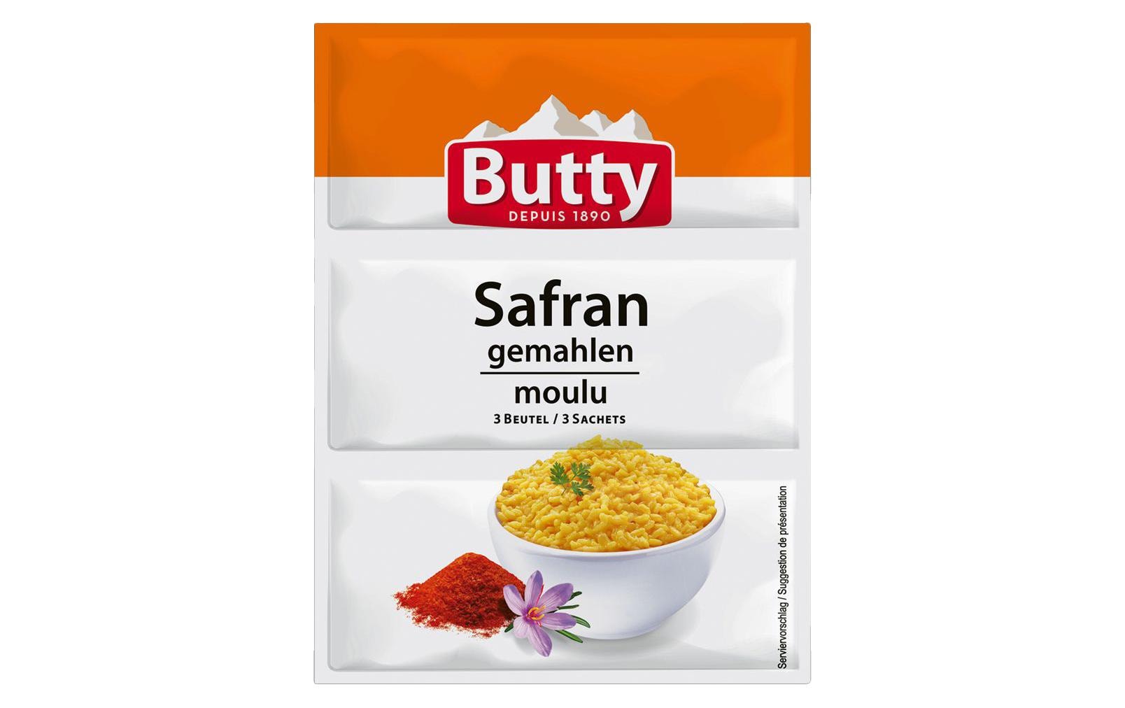 Butty Gewürz Safran gemahlen 0.375 g