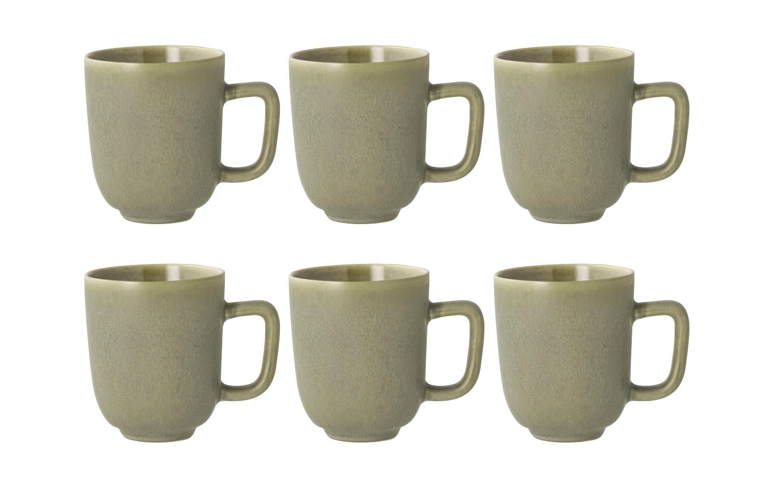 Villa Collection Kaffeetasse Shoku 330 ml, 6 Stück, Grün