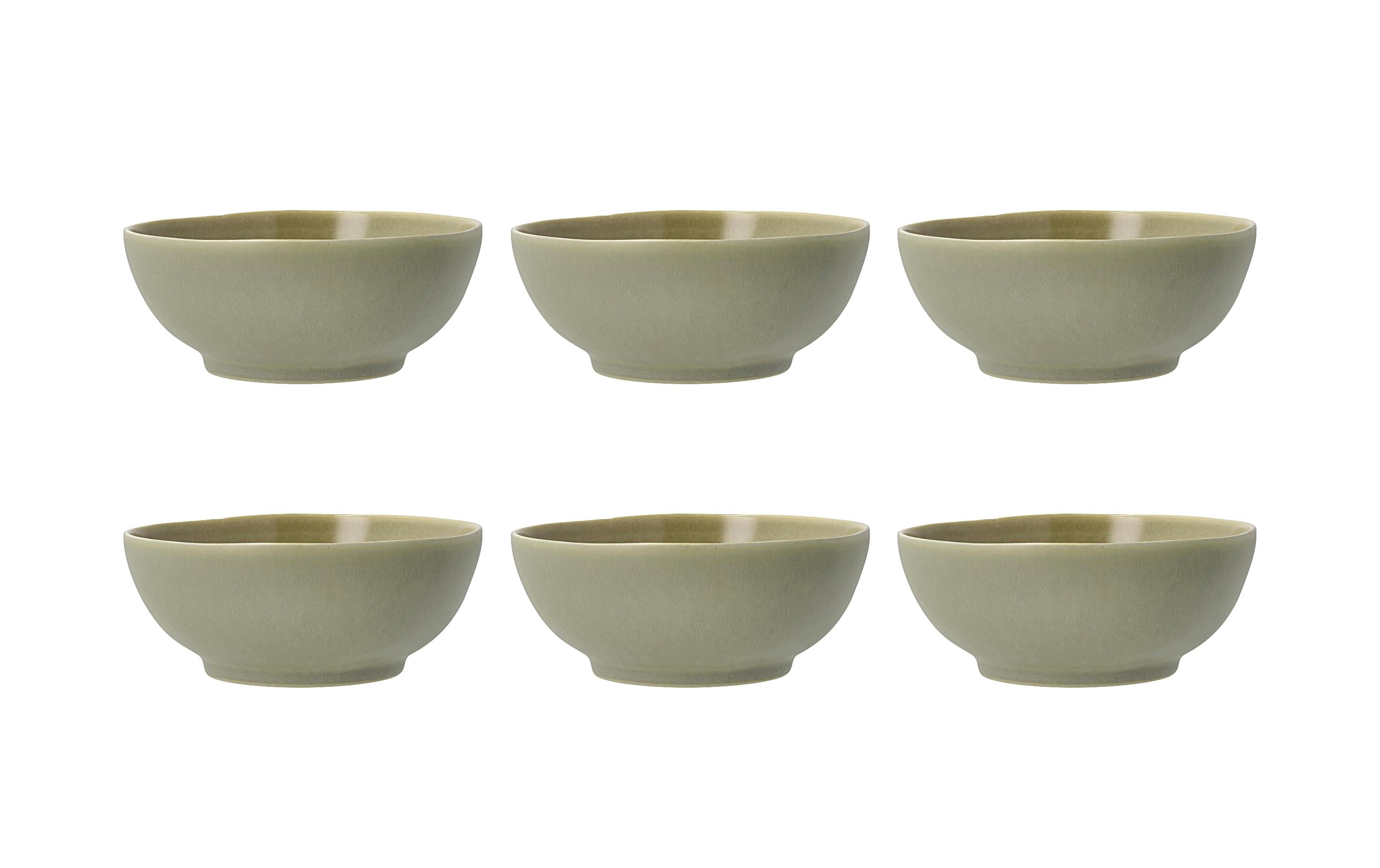 Villa Collection Schale Shoku 15 cm, 6 Stück, Grün