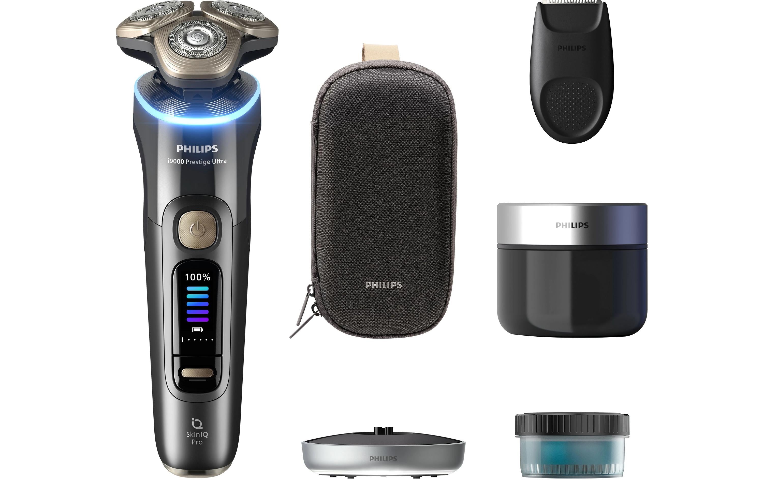 Philips Rasierer Series i9000 XP9402/31 mit Reinigungsstation