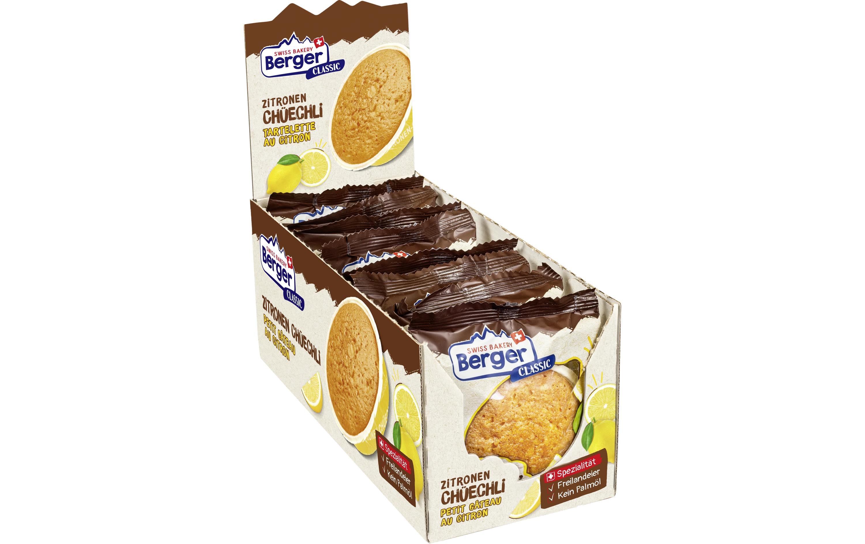 Berger Zitronen Chüechli 8 x 50 g